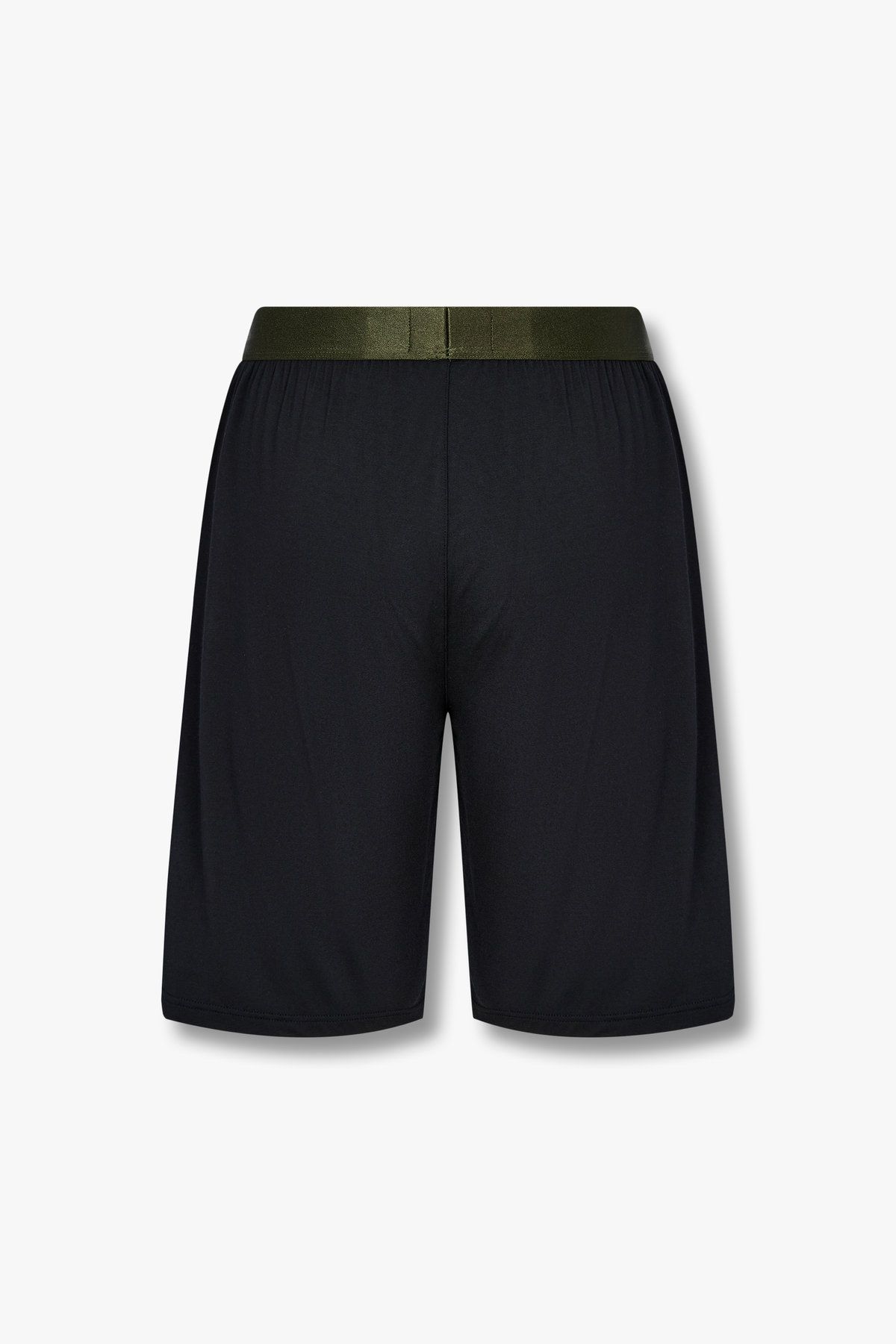 엠포리오 아르마니 언더웨어(EMPORIO ARMANI UNDERWEAR) 남성 로고 자수 밴딩 스트레치 쇼츠_블랙 0815131007