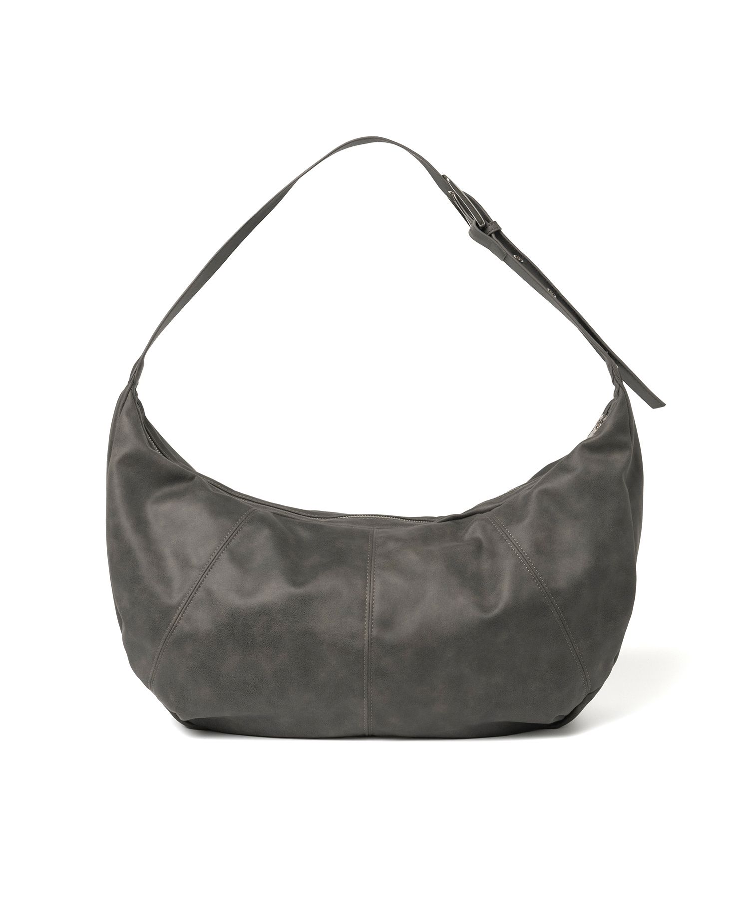 MILLO ARCHIVE ♥ Vegan Suede Hobo Bag/ 追跡付 MUSINSA公式 | MILLO WOMEN Vegan Suede Hobo Bag [Black]