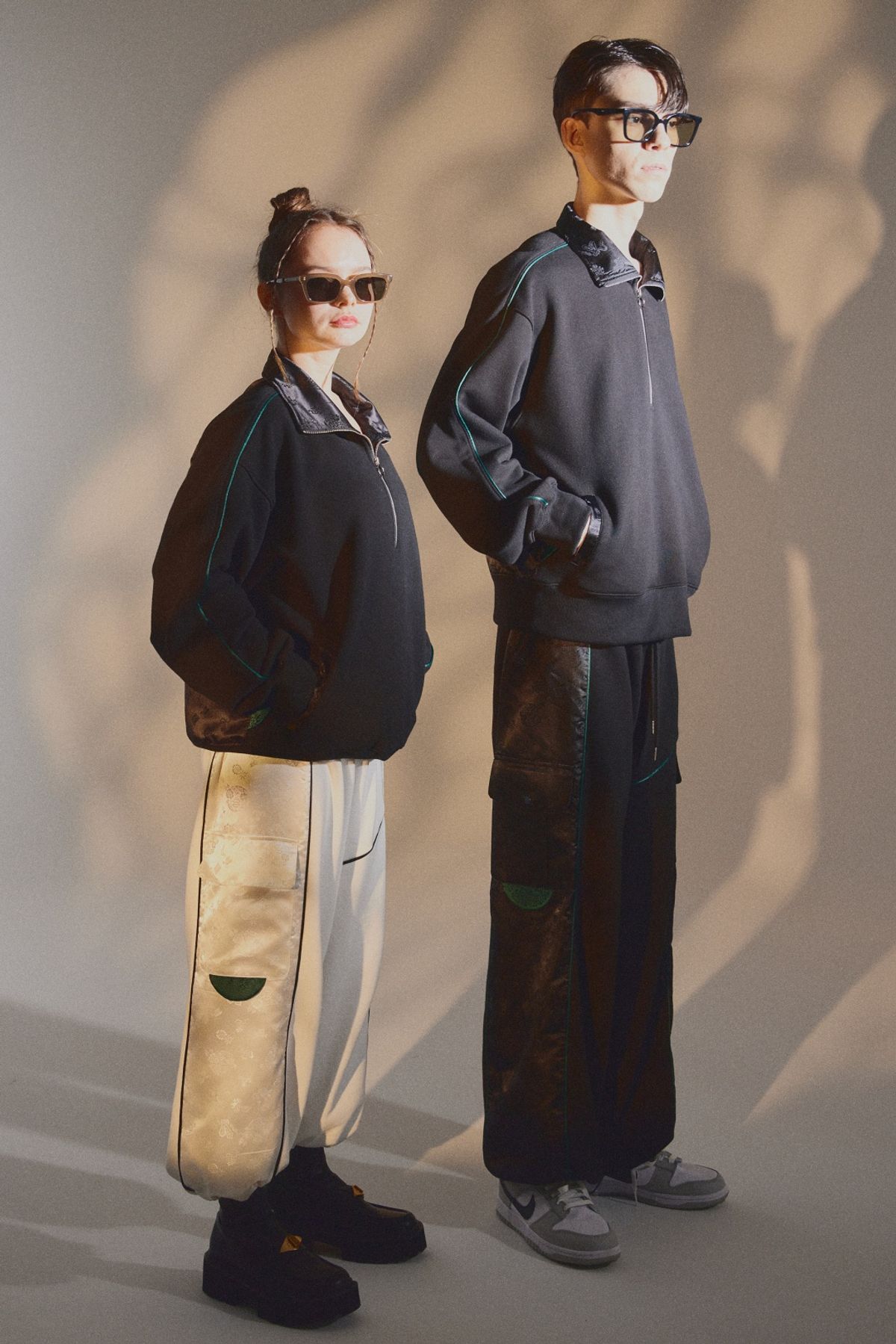 칠 하나 투 구육(71TO96) Hanbok sweat setup-pants (White)