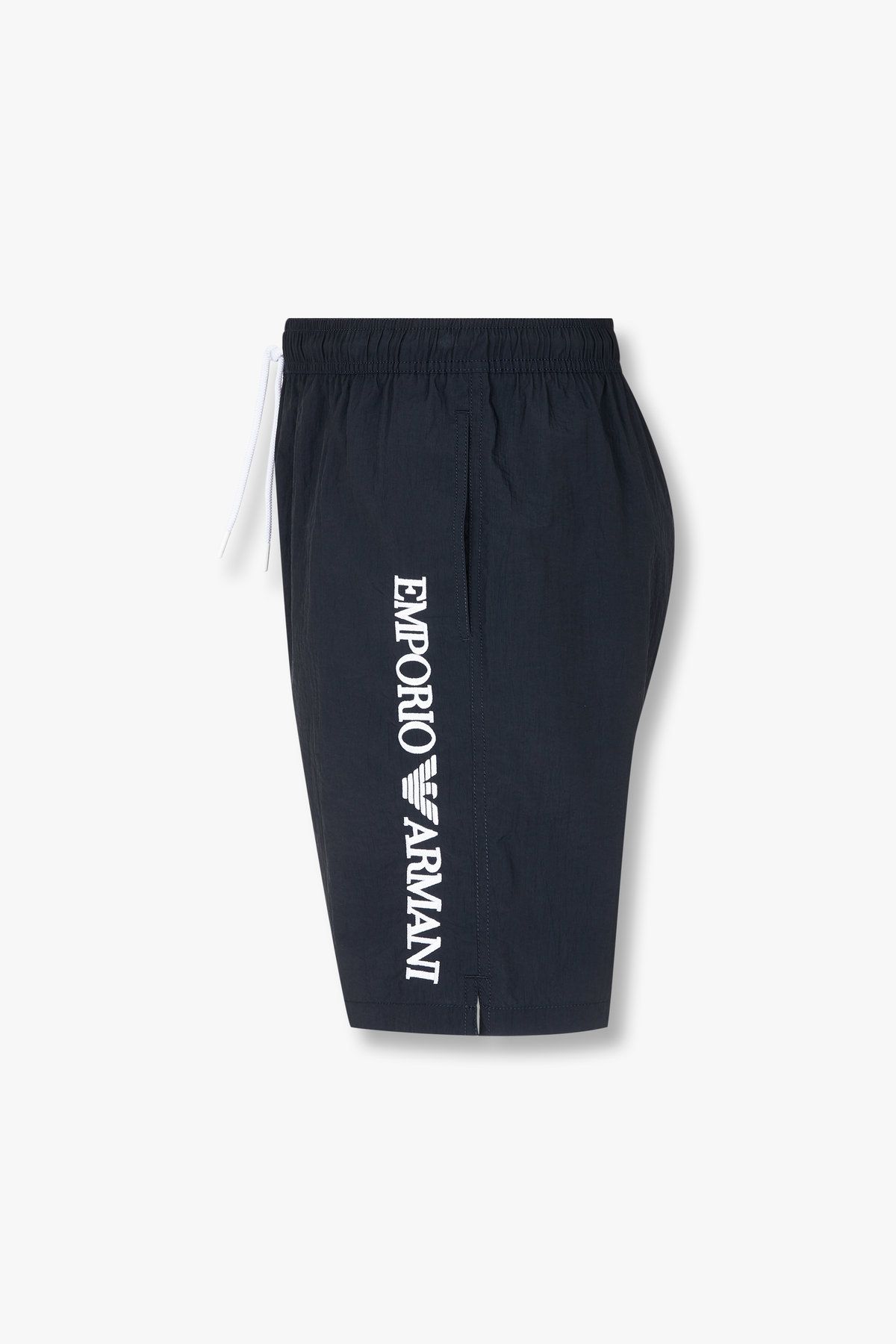엠포리오 아르마니 언더웨어(EMPORIO ARMANI UNDERWEAR) 남성 자수 로고 버뮤다 팬츠_다크 네이비 0815121011