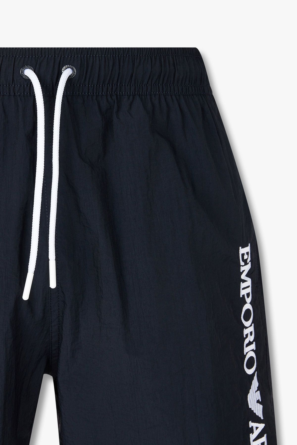 엠포리오 아르마니 언더웨어(EMPORIO ARMANI UNDERWEAR) 남성 자수 로고 버뮤다 팬츠_다크 네이비 0815121011