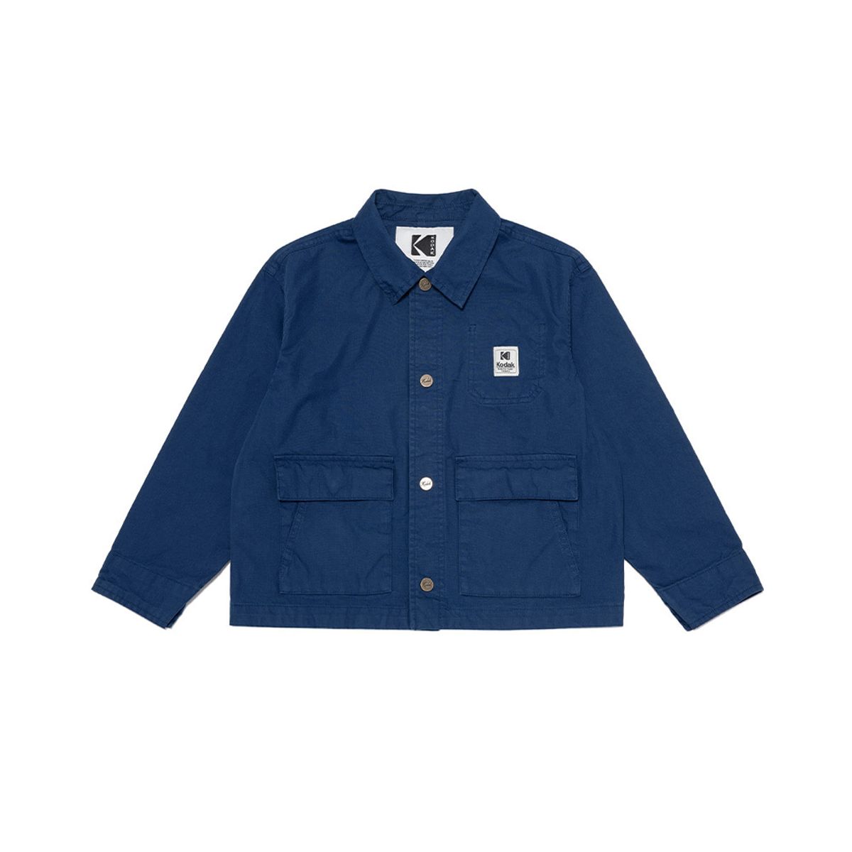 코닥 키즈(KODAK KIDS) 메일러 가먼트워싱 자켓 키즈 BLUE