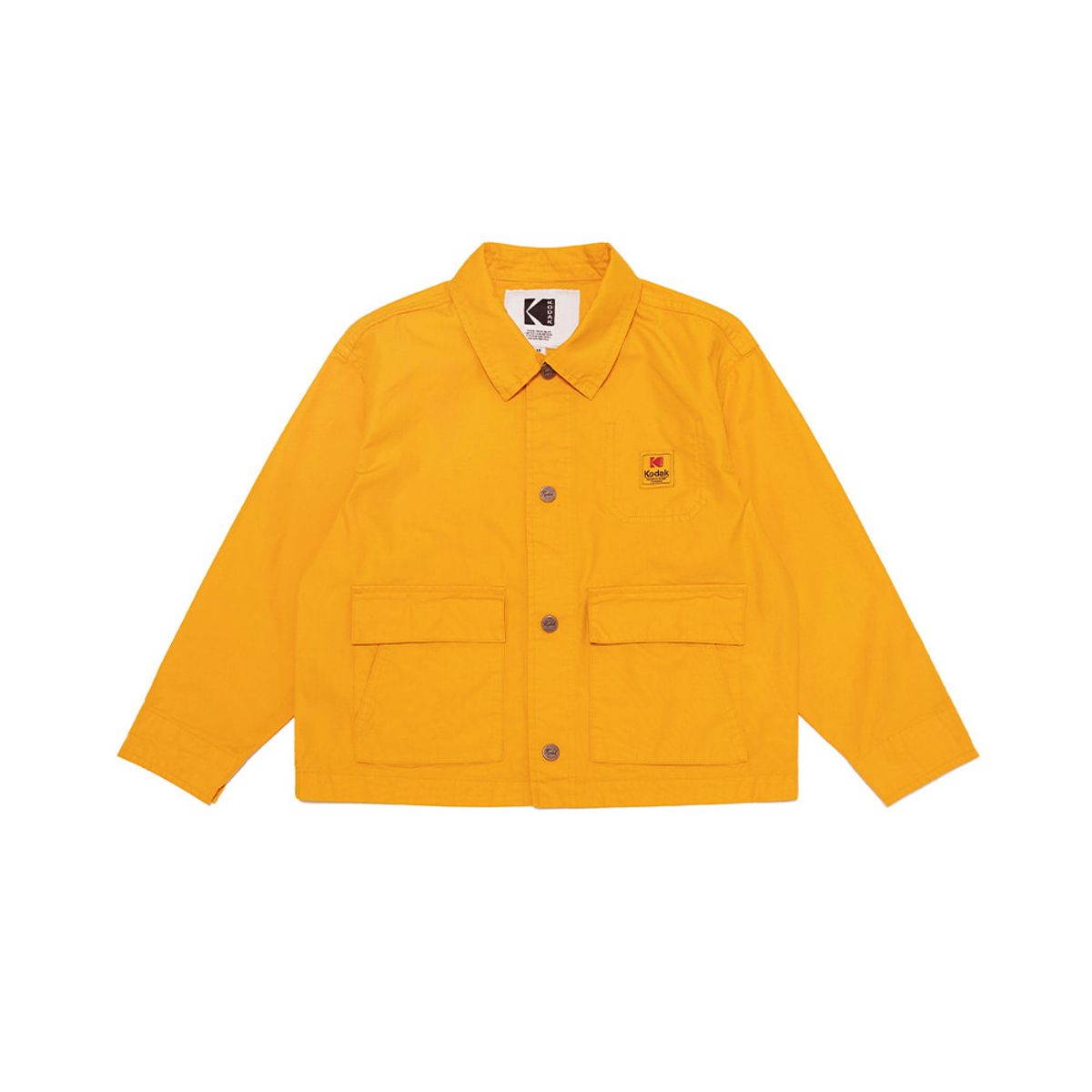 코닥 키즈(KODAK KIDS) 메일러 가먼트워싱 자켓 키즈 YELLOW