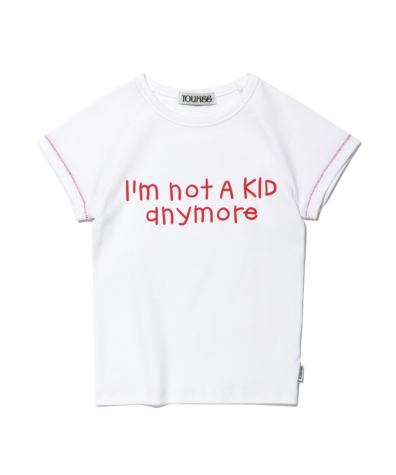 【YOUHEE】APLIQUE LETTERING T-SHIRTS WHITE MUSINSA | YOUHEE APLIQUE LETTERING T-SHIRTS WHITE