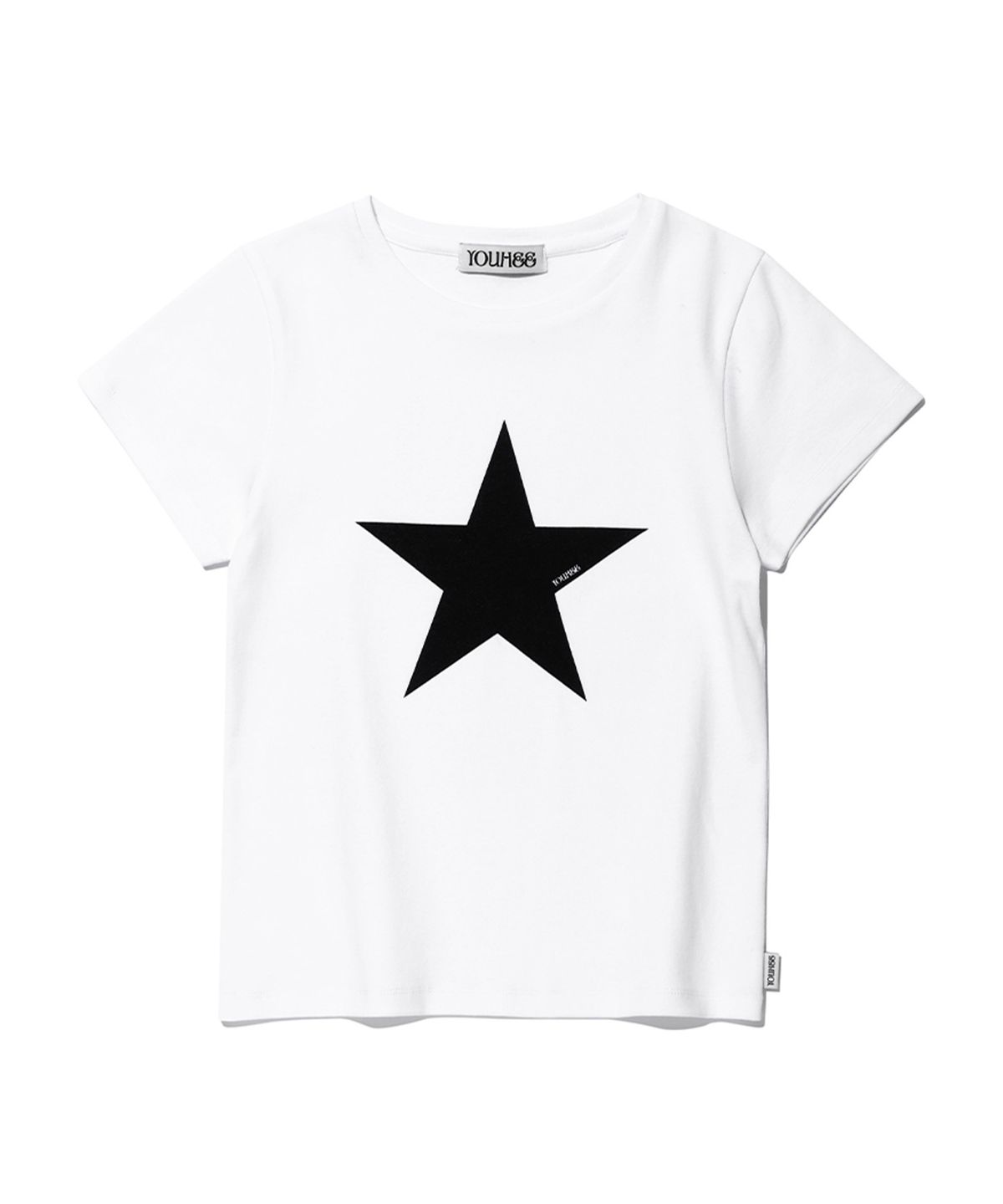 유희(YOUHEE) STAR POINT T-SHIRTS WHITE