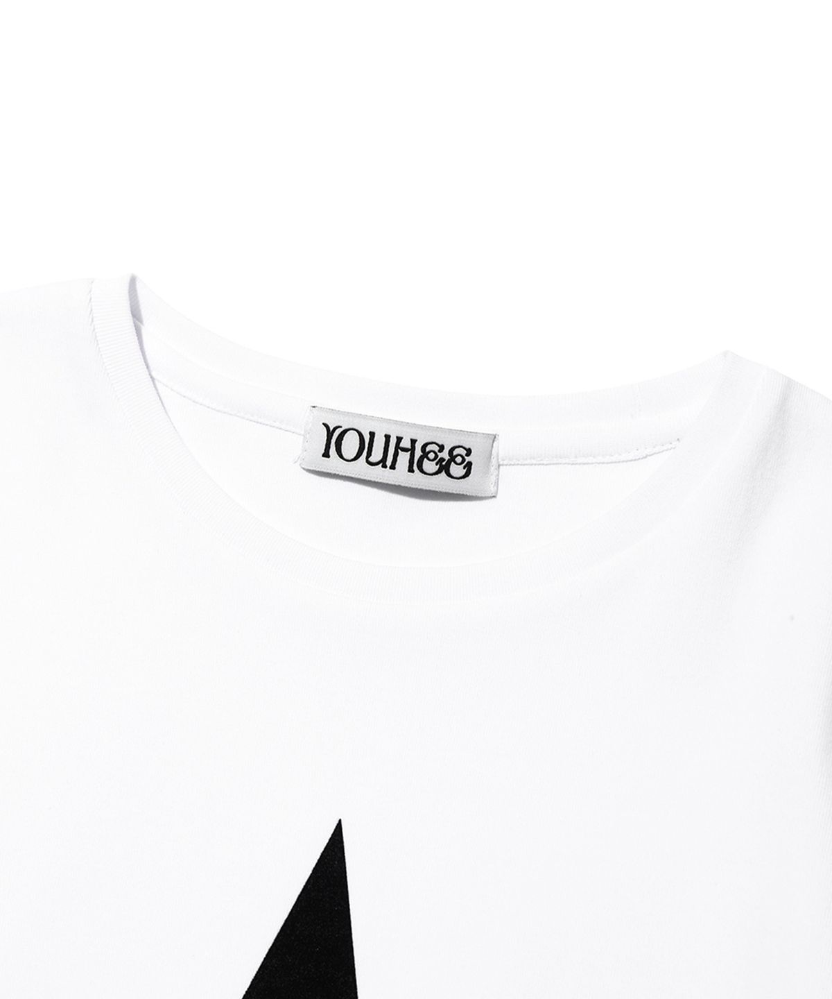 유희(YOUHEE) STAR POINT T-SHIRTS WHITE