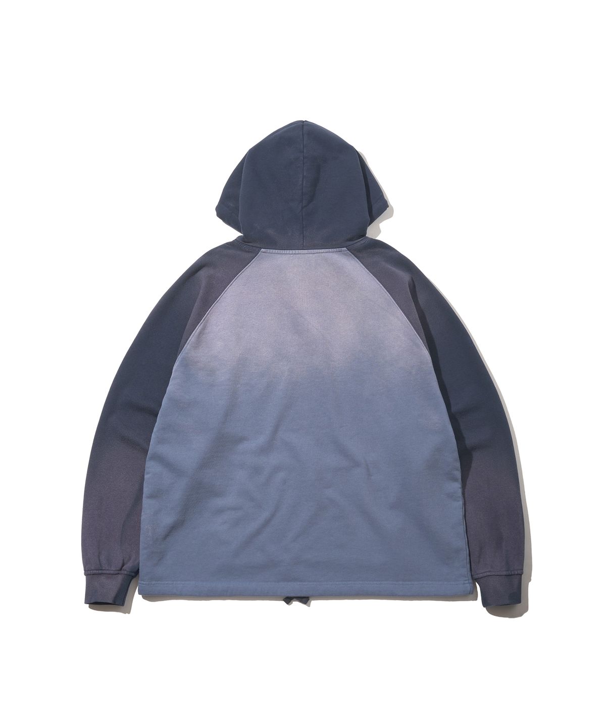 디스커스 애슬레틱(DISCUS ATHLETIC) [2COLORS] 래글런 워시드 컬러 블럭 후디
