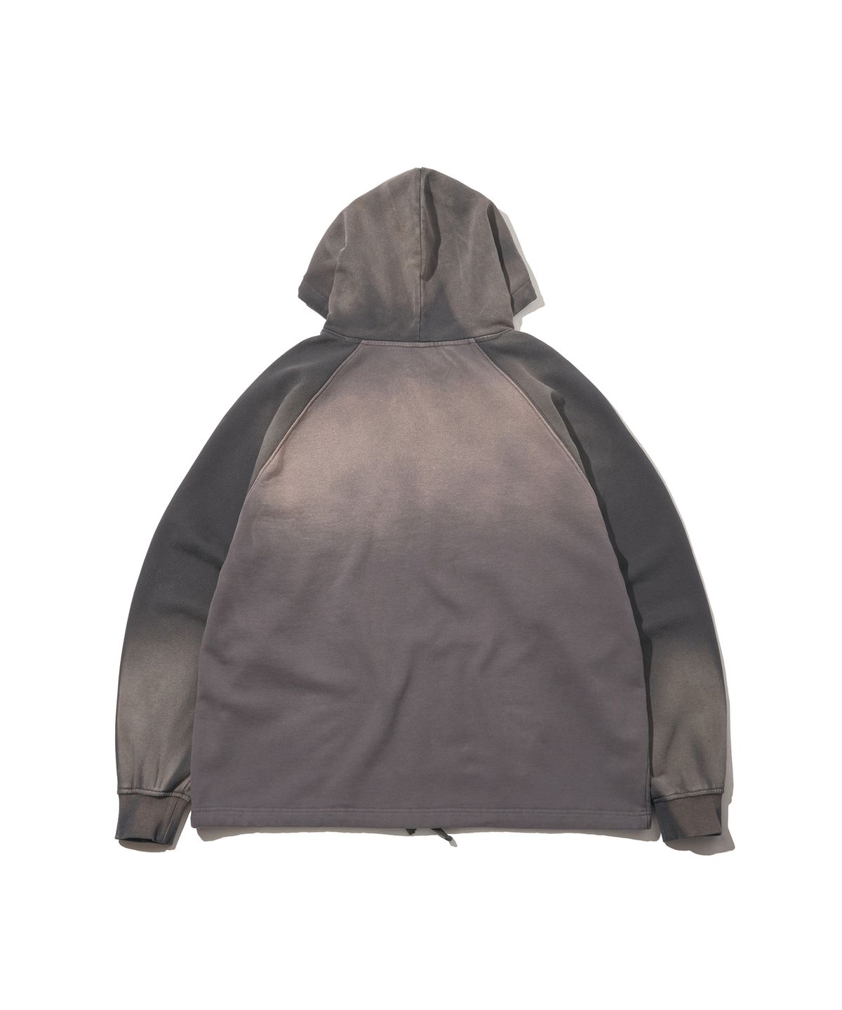 디스커스 애슬레틱(DISCUS ATHLETIC) [2COLORS] 래글런 워시드 컬러 블럭 후디
