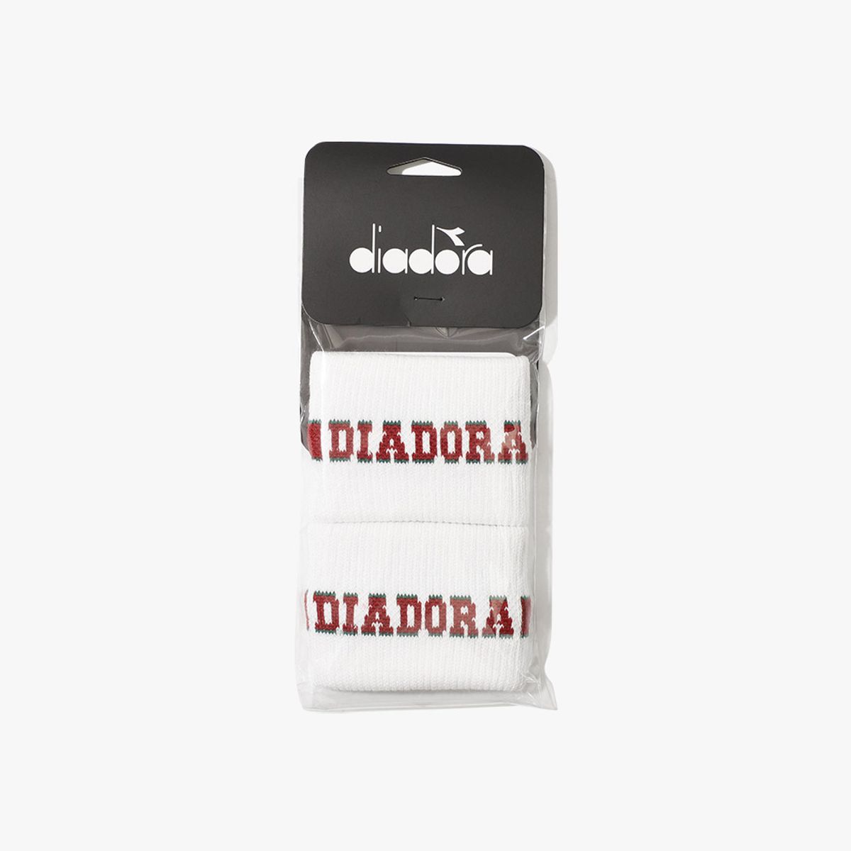 디아도라(diadora) 테니스 단목 리스트 밴드(2PCS) OFF WHITE