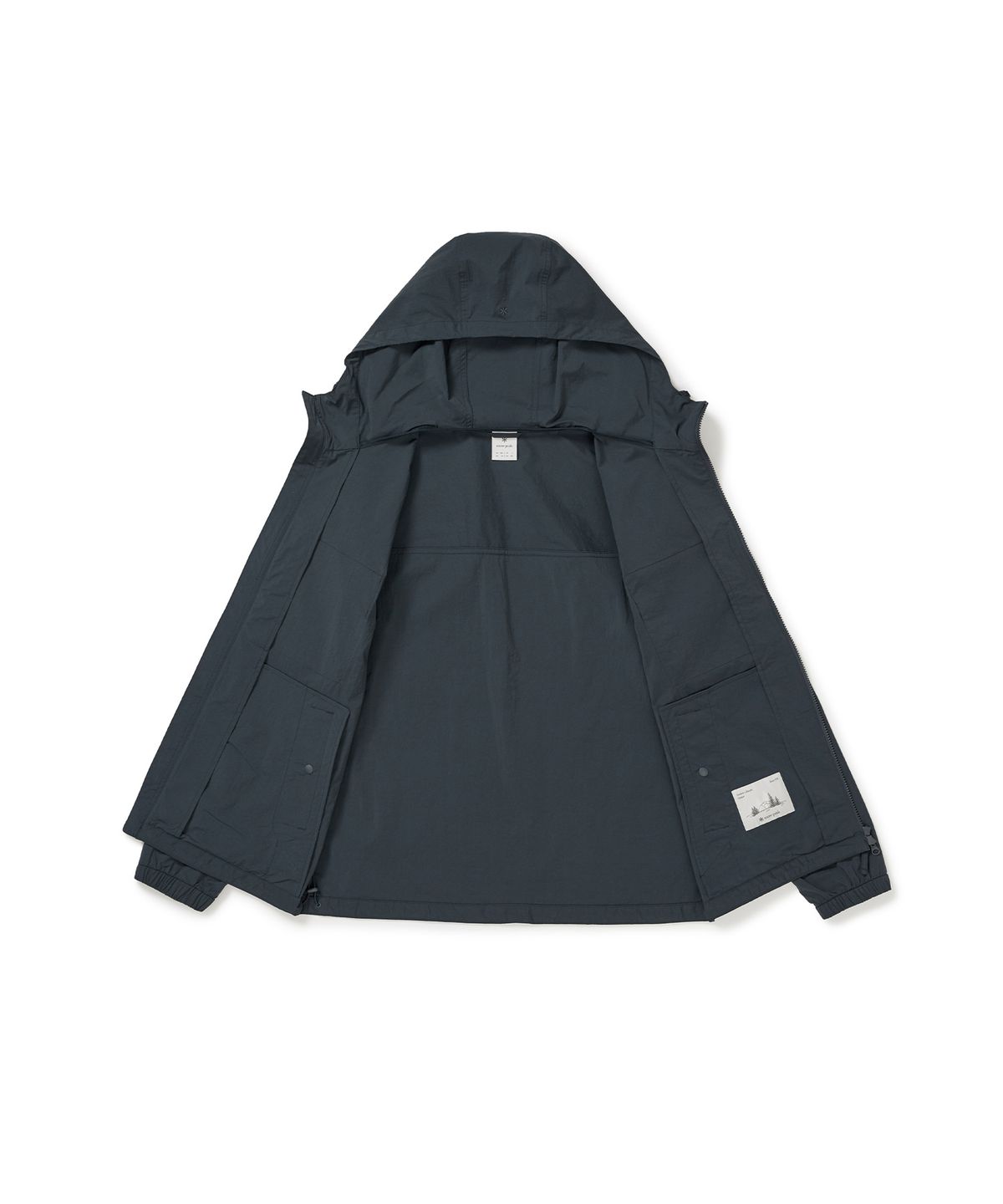 스노우피크 어패럴(SNOWPEAK APPAREL) 루트 아웃 포켓 바람막이 (S25MMRWB60) Vintage Green