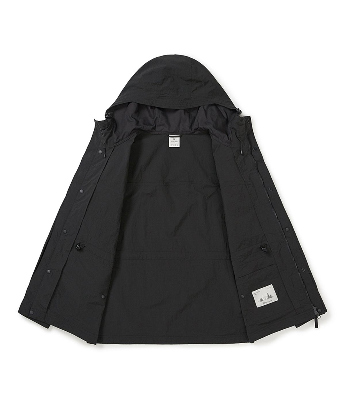 스노우피크 어패럴(SNOWPEAK APPAREL) 페이퍼리 유틸리티 바람막이 (S25ZMLWB54) Dark Charcoal