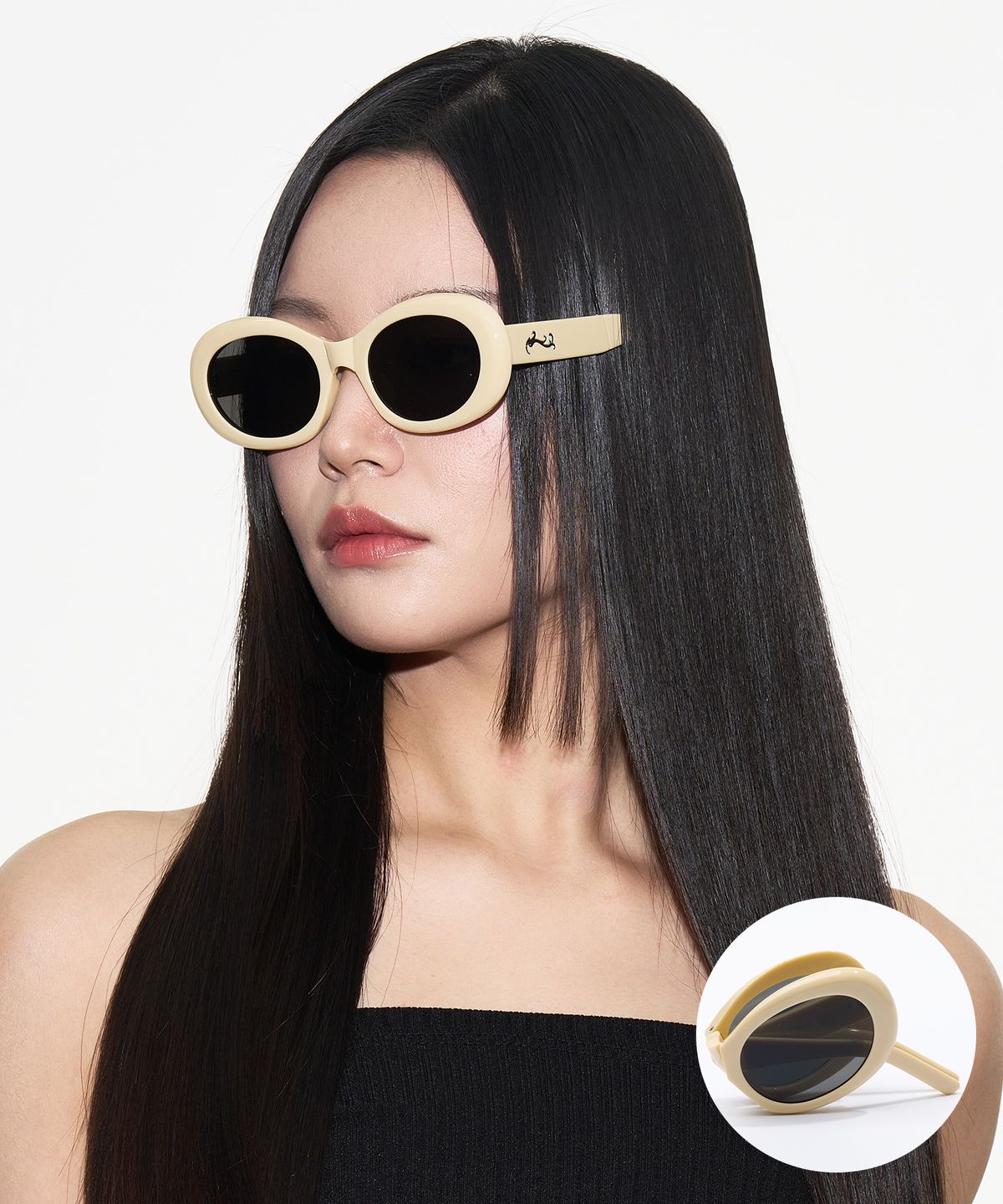 리끌로우(RECLOW) RC DUYE 폴더 선글라스 BUTTER