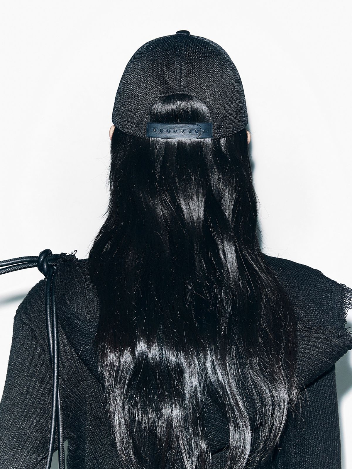 와이이이엘(YEEL) LOGO TRUCKER HAT BLACK