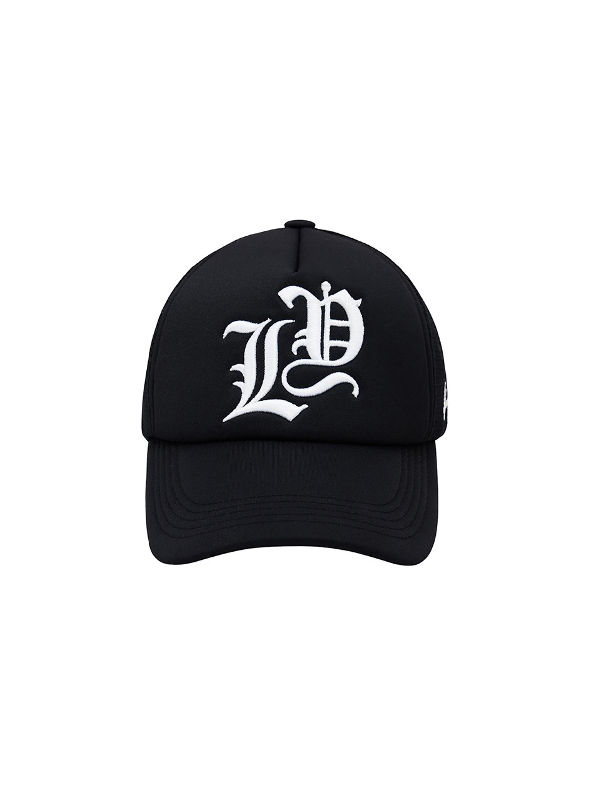 와이이이엘(YEEL) LOGO TRUCKER HAT BLACK