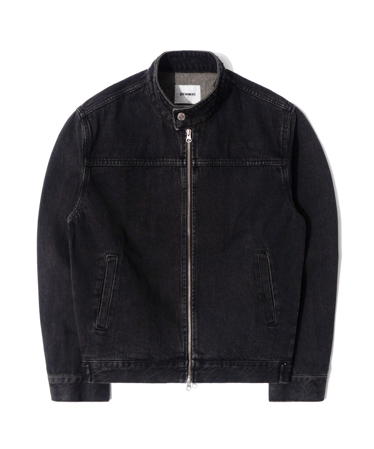 큐티에잇 가먼츠(QT8 GARMENTS) RG Denim Moto Jacket (Black)