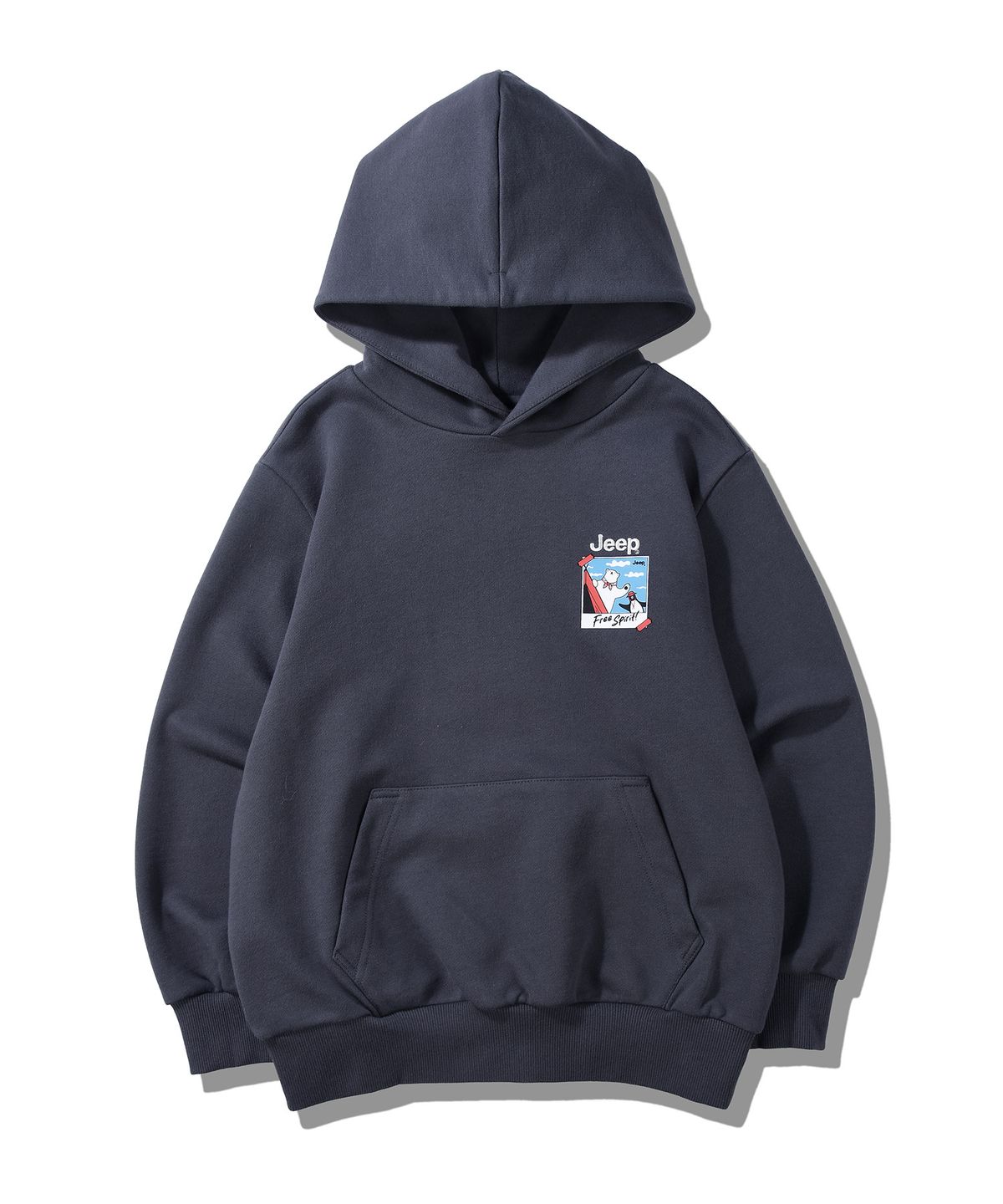 지프키즈(JEEPKIDS) 리틀베어 캠핑 후드티(KQ5THU061DG)