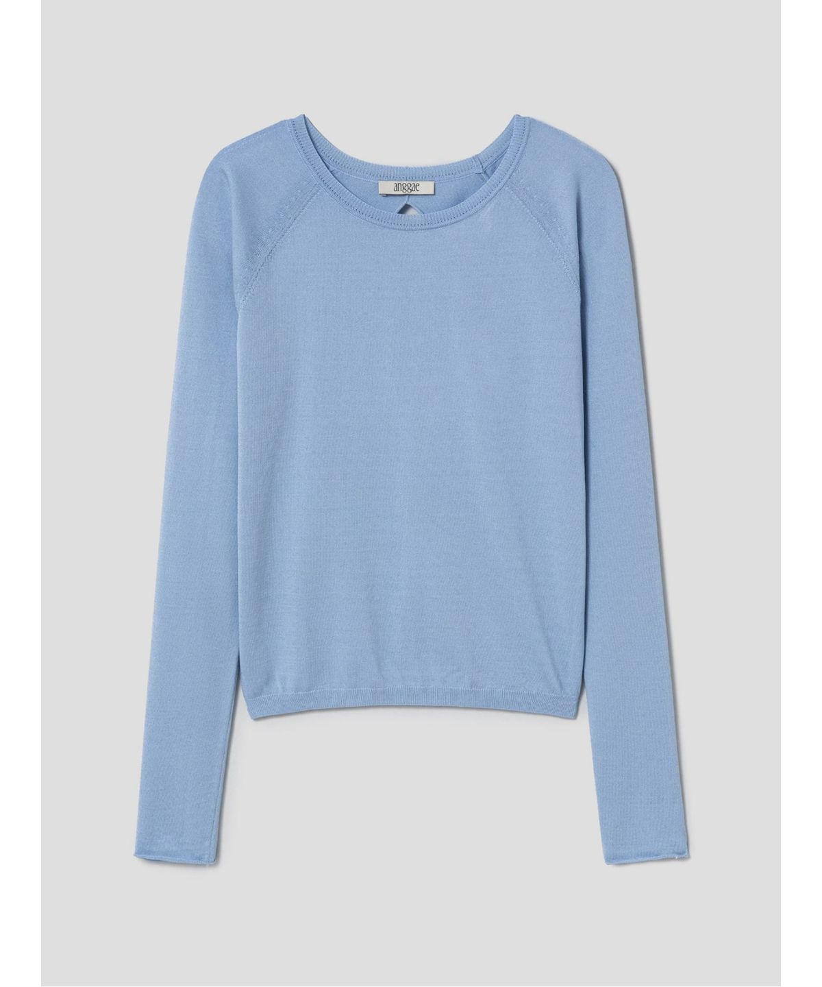 앙개(ANGGAE) Dancer Slit Pullover  Blue
