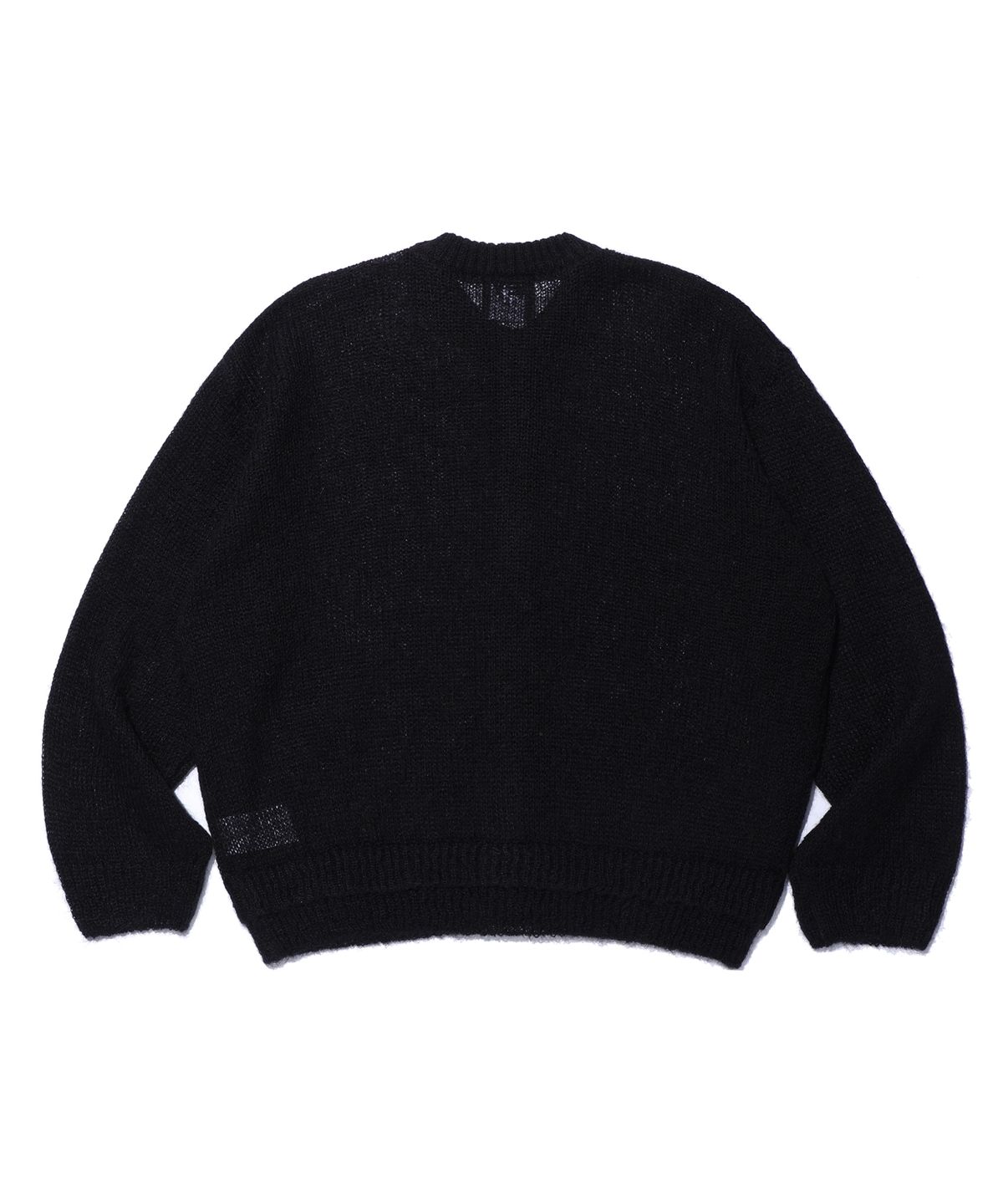 이에이(IEY) WEB DOUBLE-RIB CARDIGAN Black