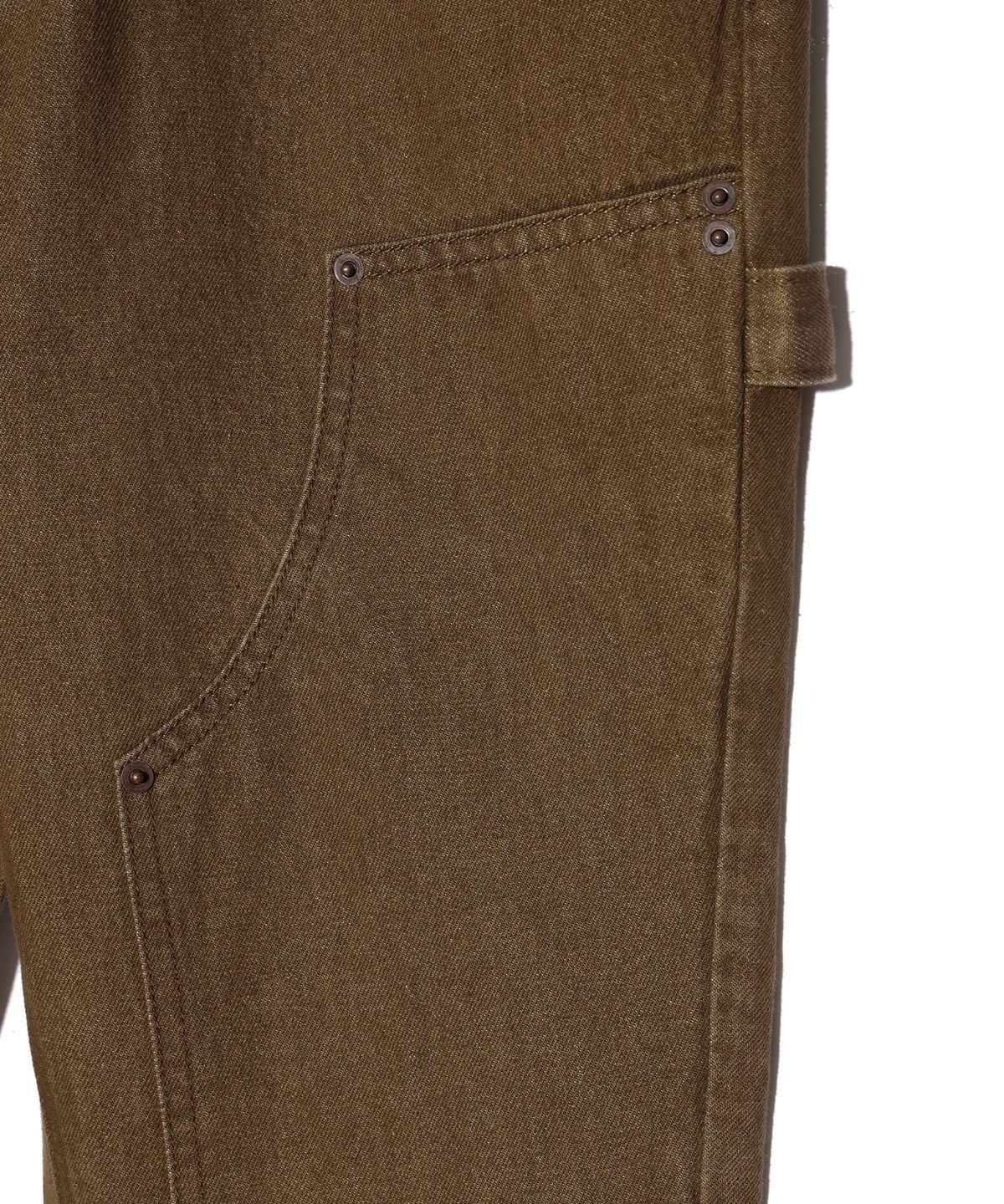 이에이(IEY) MAC FLARE DENIM PANTS Brown