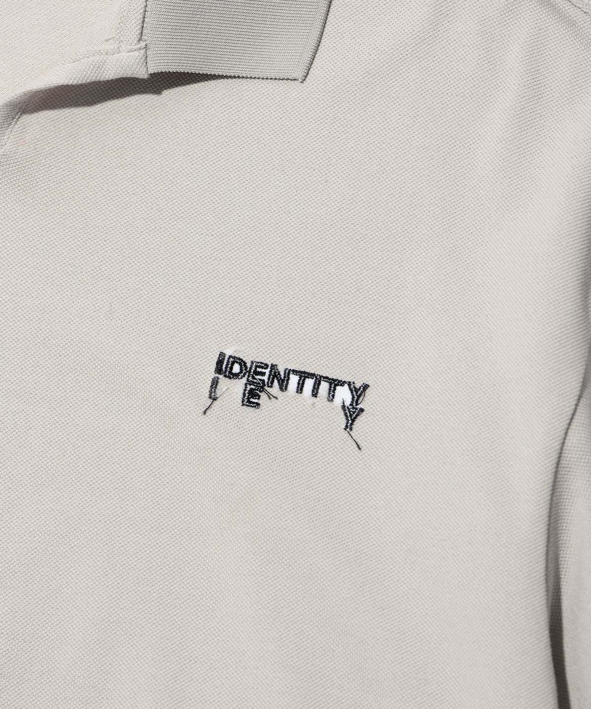 이에이(IEY) OPEN LOGO POLO Beige