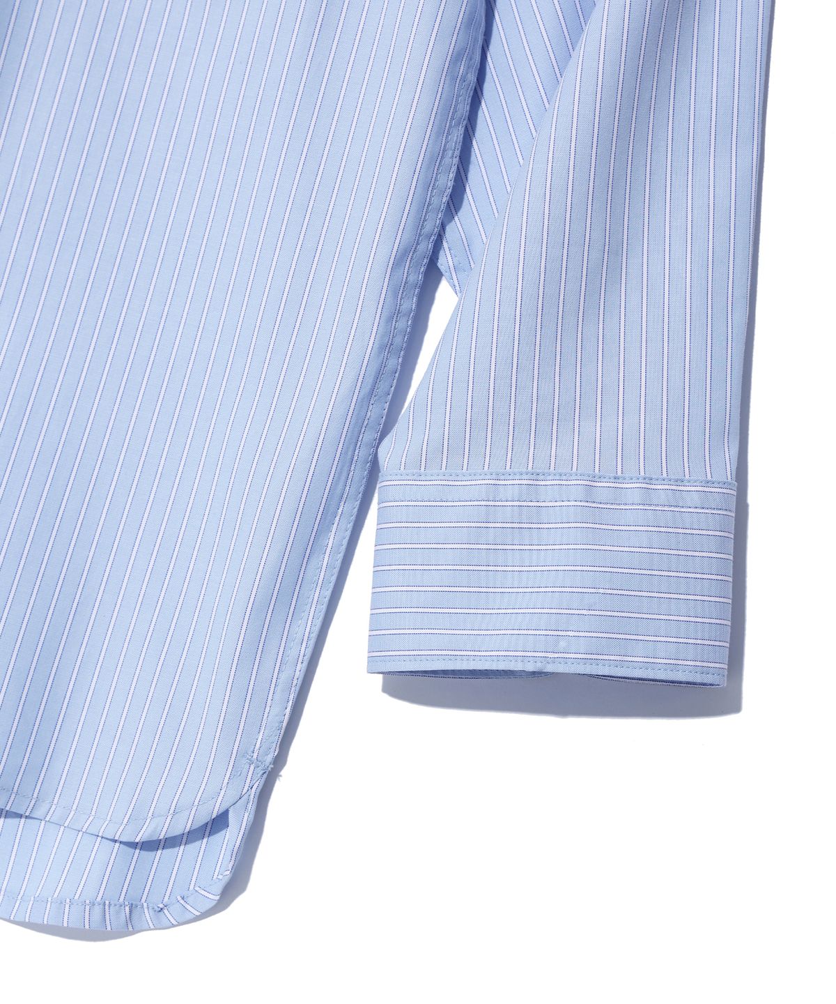 이에이(IEY) DOUBLE BUTTON WIDE SHIRTS Blue