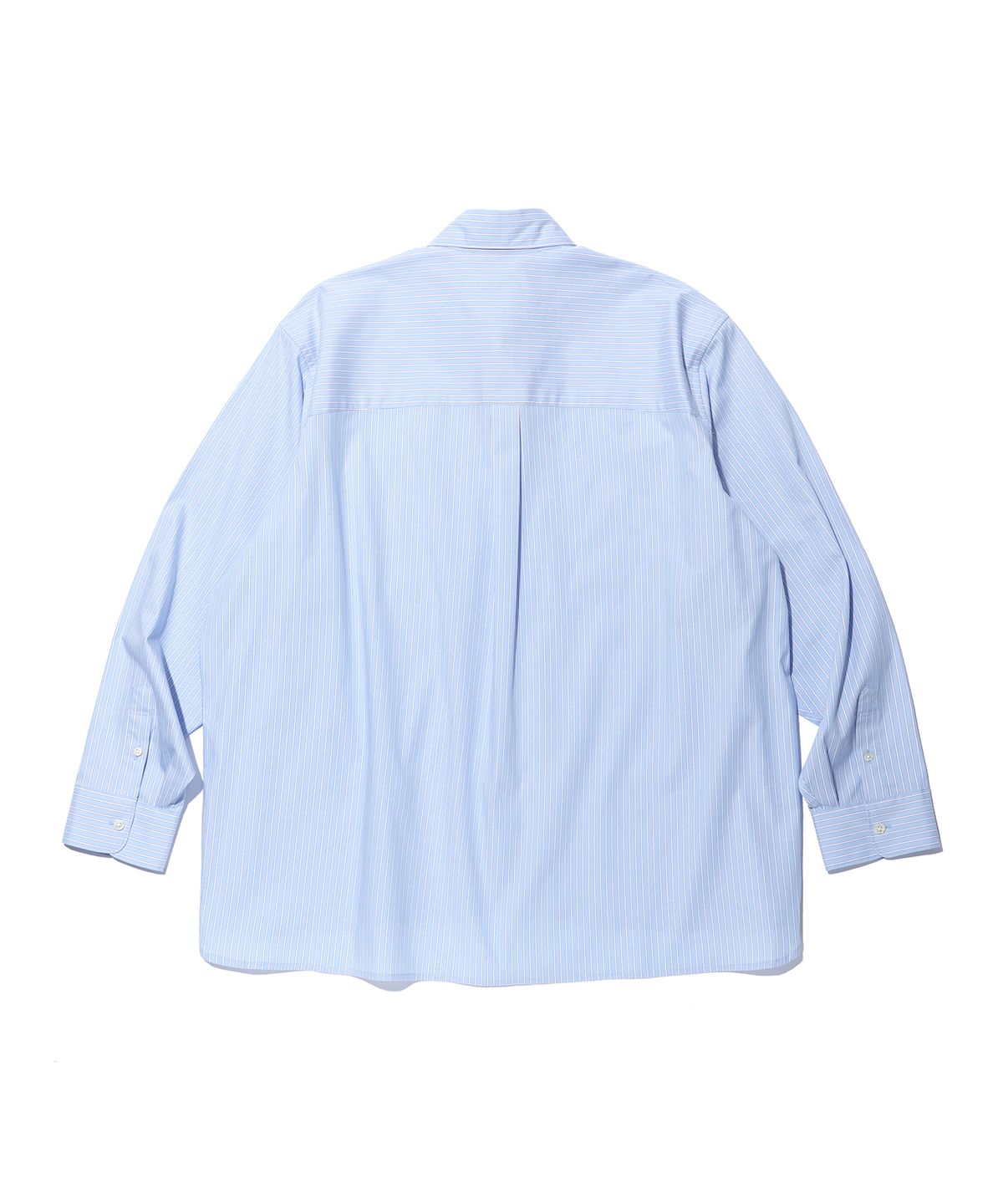 이에이(IEY) DOUBLE BUTTON WIDE SHIRTS Blue
