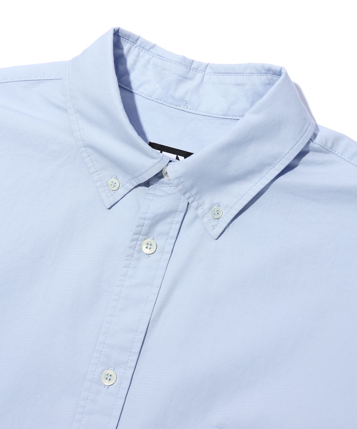 이에이(IEY) GABRIEL LOGO SHIRTS Light Blue