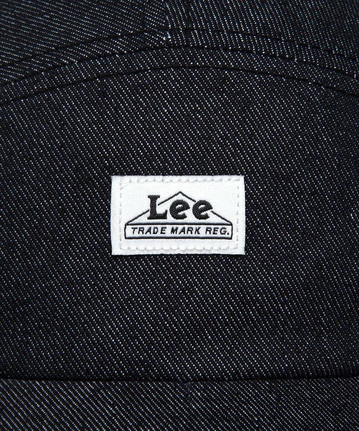 리(LEE) 데님 캠프캡 블랙 로우