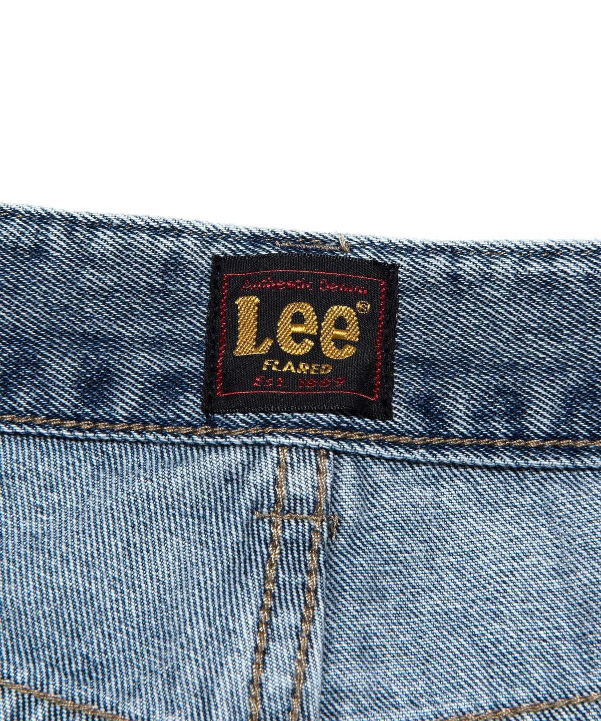 리(LEE) 우먼 플레어드핏 데님 팬츠 인디고 라이트