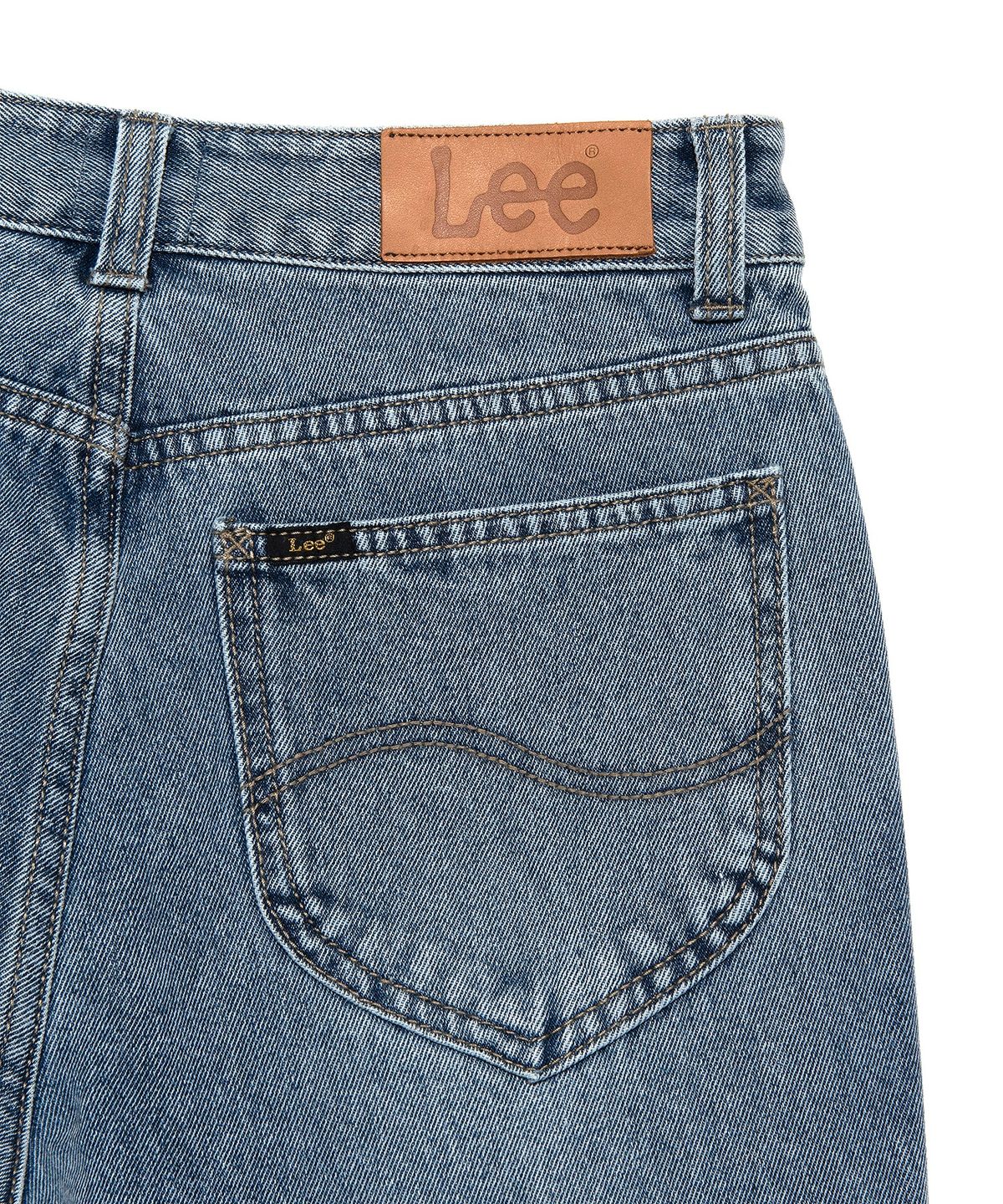 리(LEE) 우먼 플레어드핏 데님 팬츠 인디고 라이트