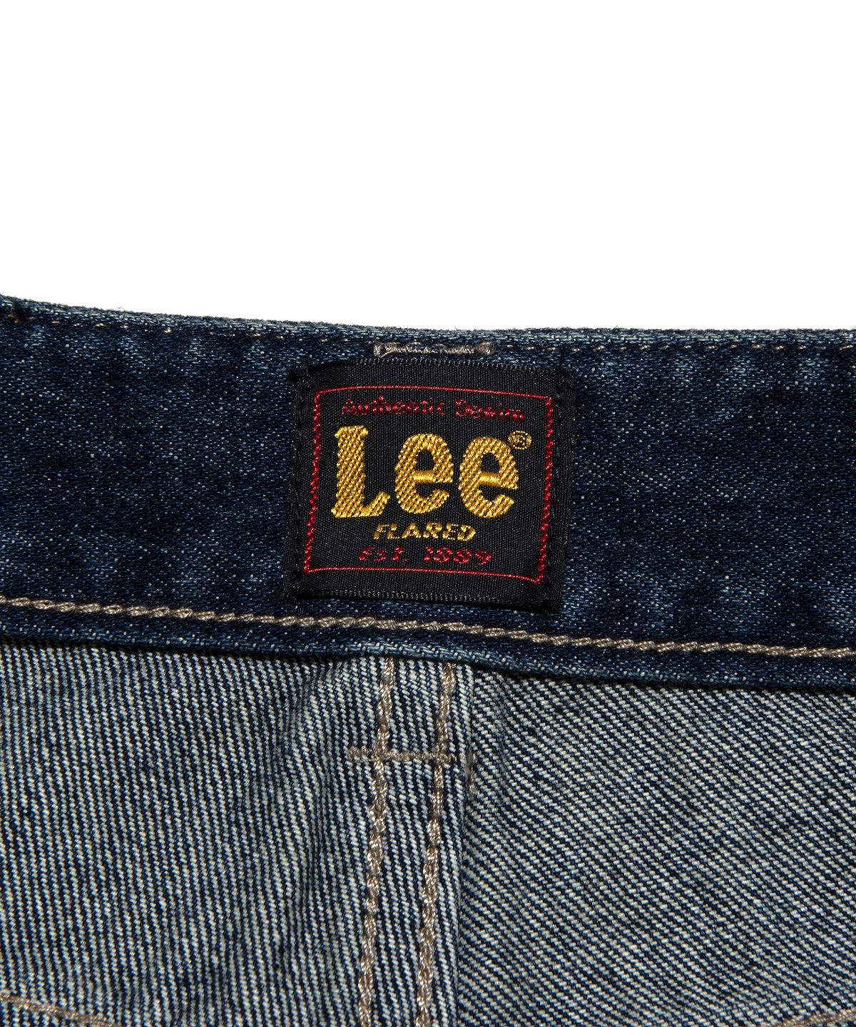 리(LEE) 우먼 플레어드핏 데님 팬츠 인디고 다크