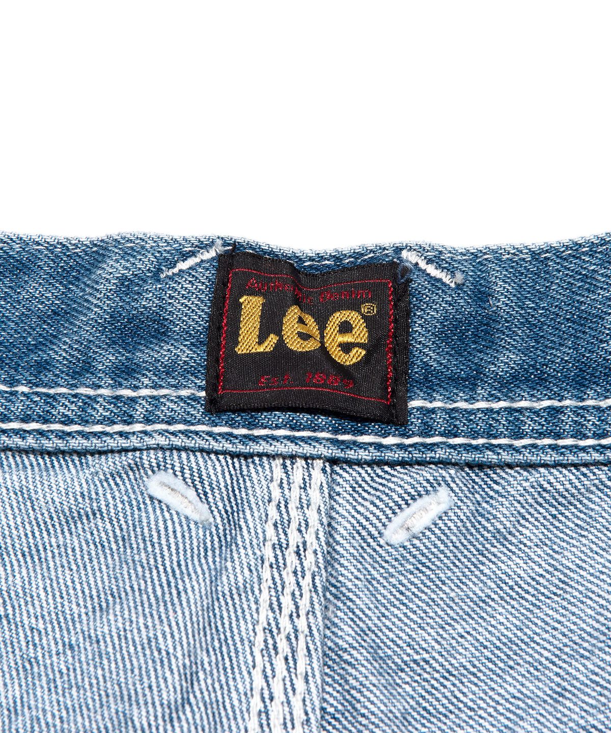 리(LEE) 더블니 페인터 데님 팬츠 인디고 미듐