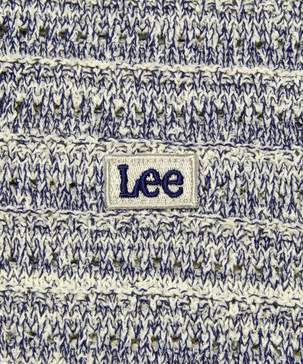리(LEE) 컬러 믹스 니트 베스트 샌드 베이지