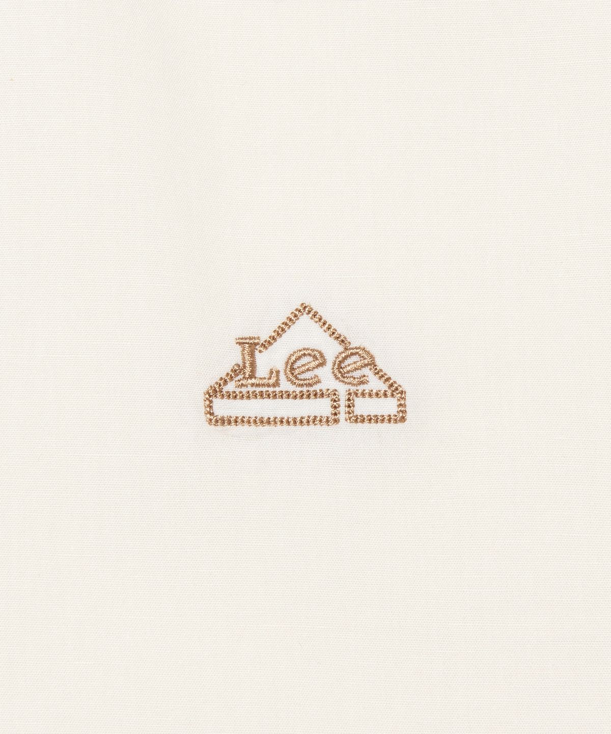 리(LEE) 하우스 로고 린넨 셔츠 아이보리