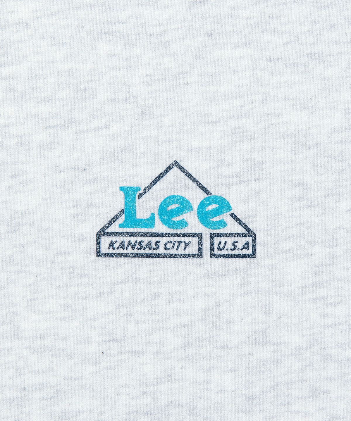 리(LEE) 아카이브 그래픽 후드 라이트 그레이