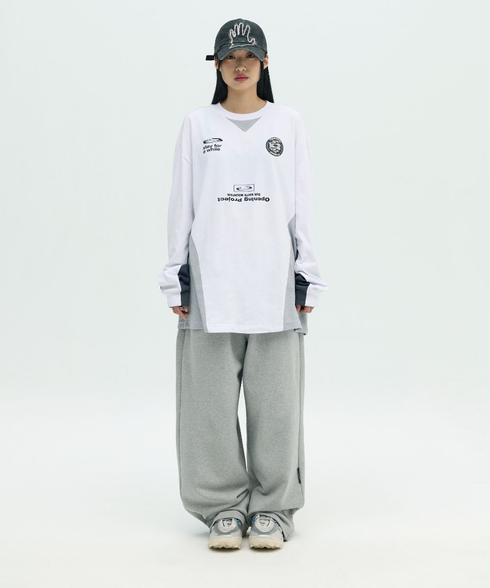 カーゴパンツ Opening Project Sharp Sport Sweat Pant Melange Grey FWSSCPA MUSINSA | OPENING PROJECT Sharp Sport Sweat Pants - Melange Gray
