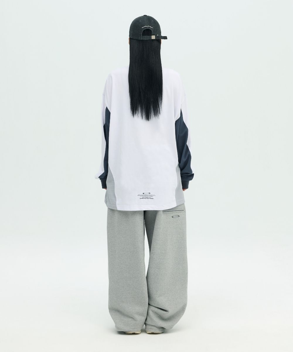 MUSINSA | OPENING PROJECT Sharp Sport Sweat Pants - Melange Gray
