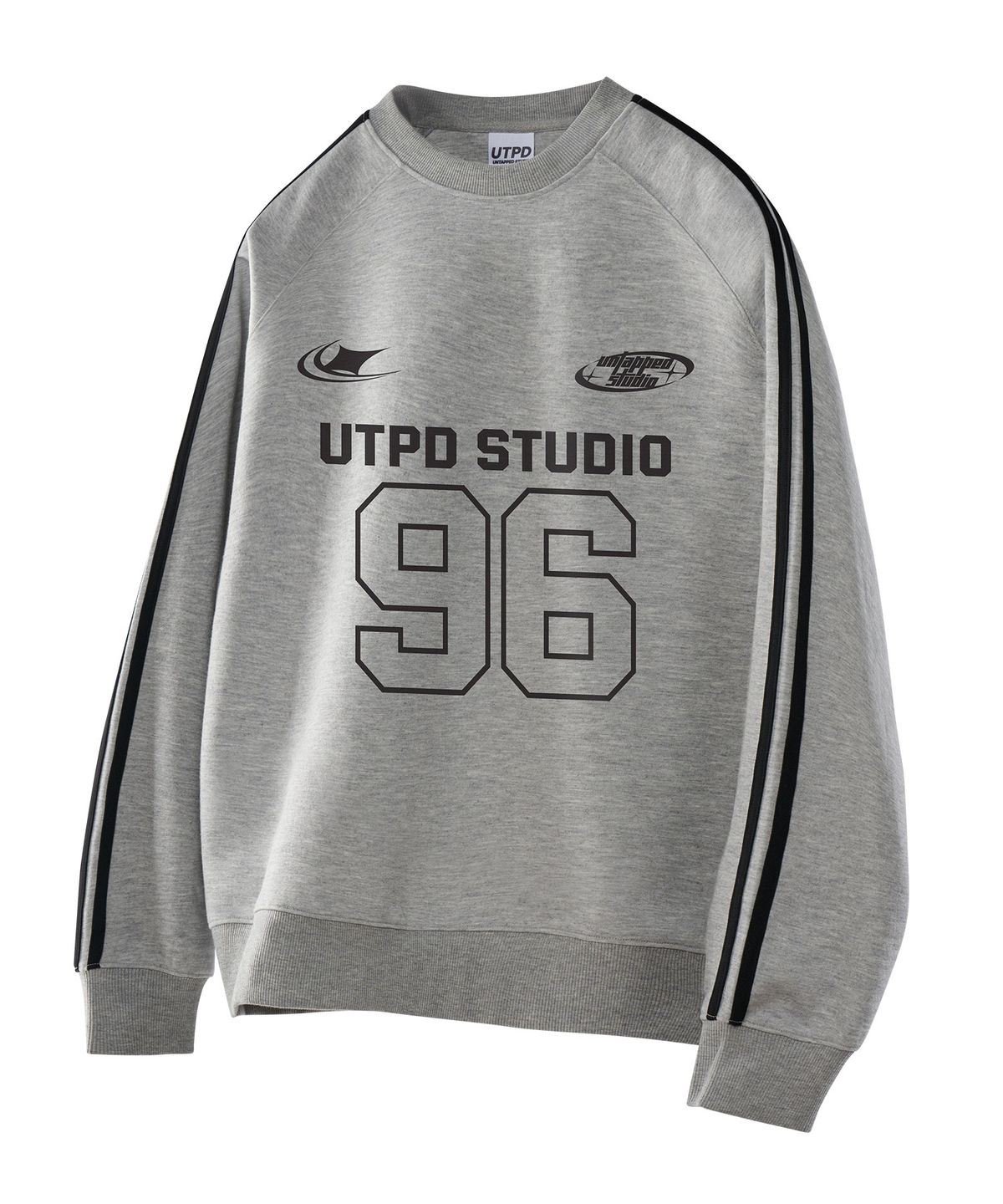 언탭트 스튜디오(UNTAPPED STUDIO) 96 풋볼 져지 트랙 스포티 오버핏 맨투맨 3Color