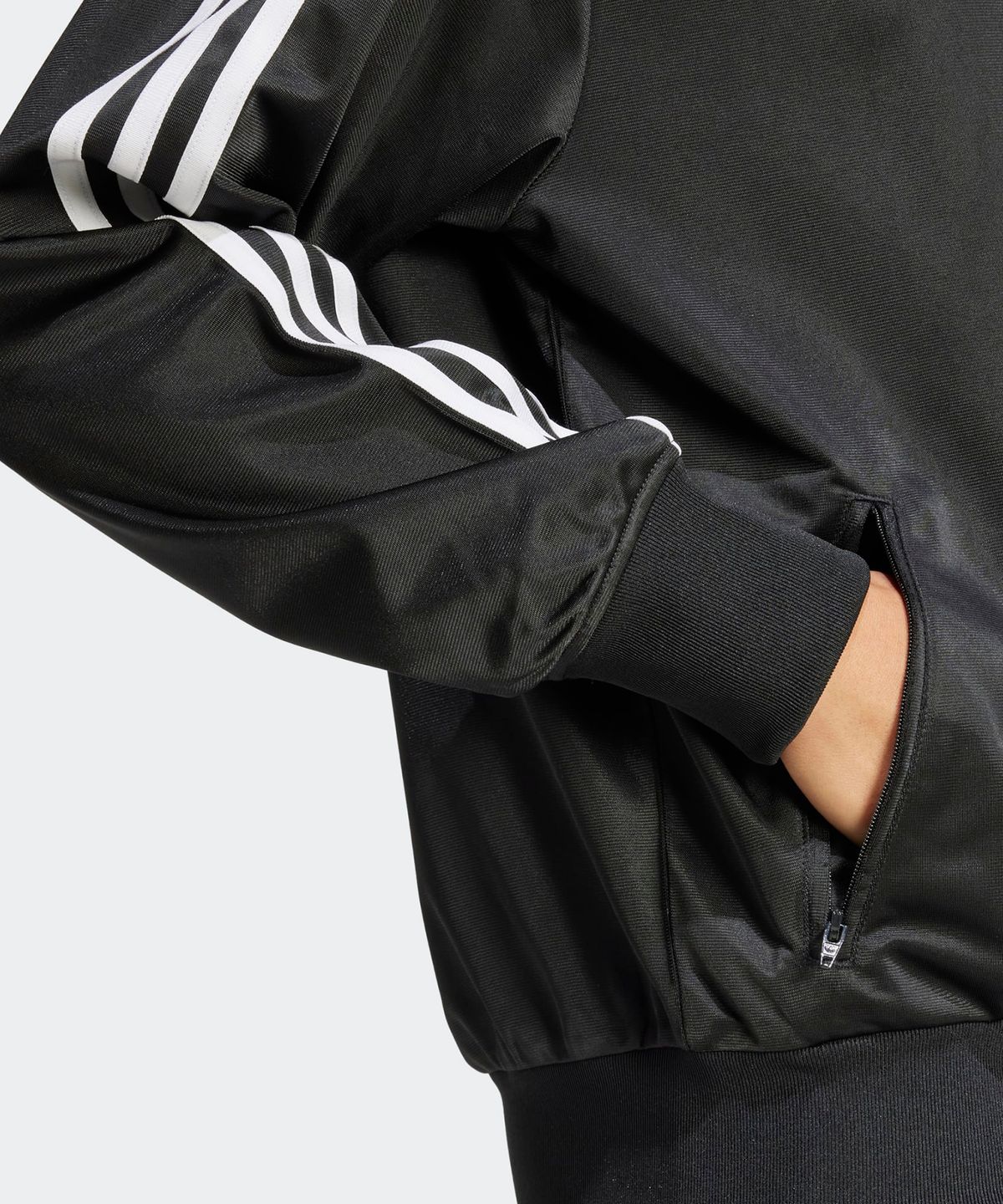 아디다스(ADIDAS) 파이어버드 루즈 트랙탑 - 블랙 / JC8251