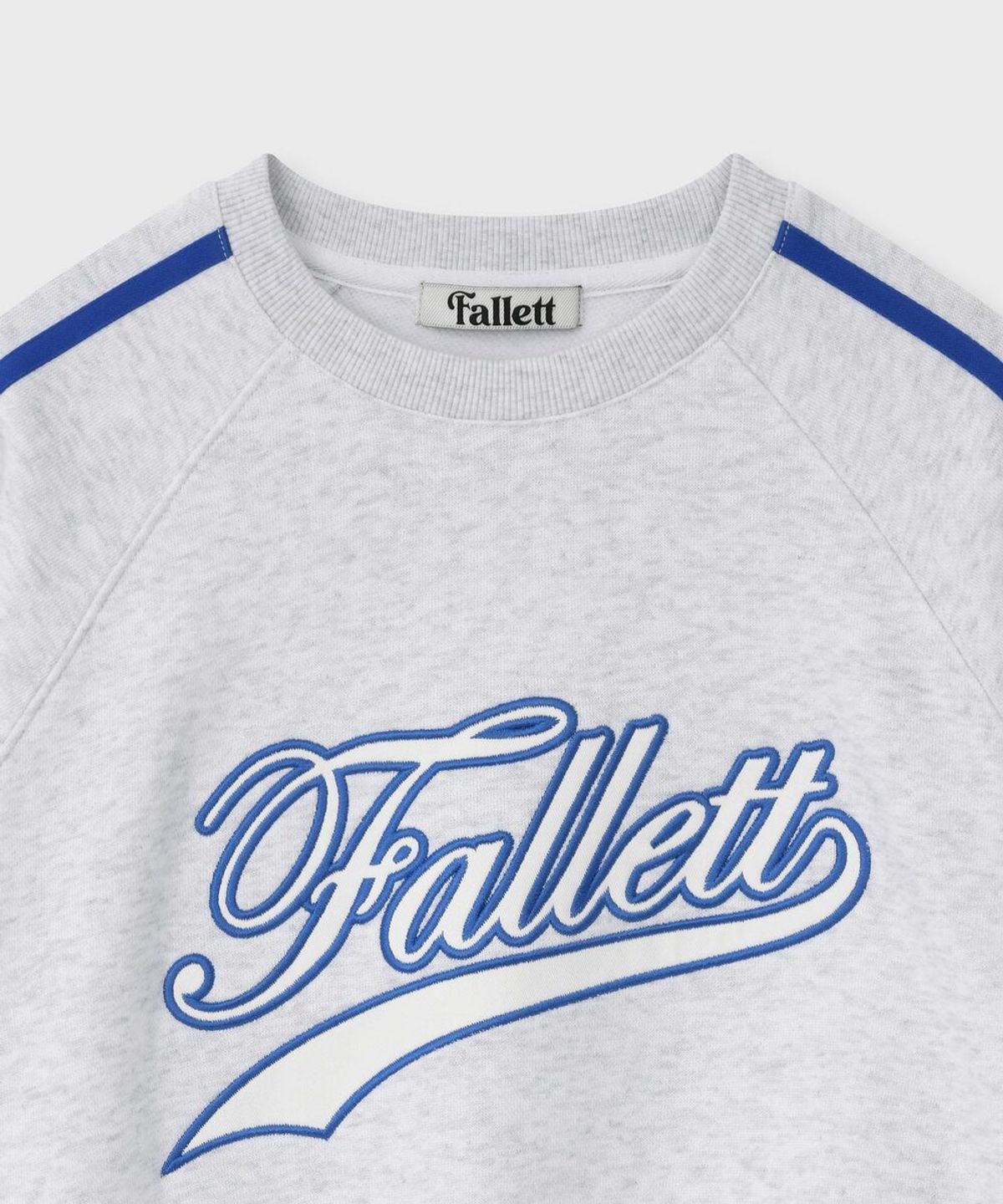 팔렛(FALLETT) 스포츠 클럽 맨투맨 라이트 그레이