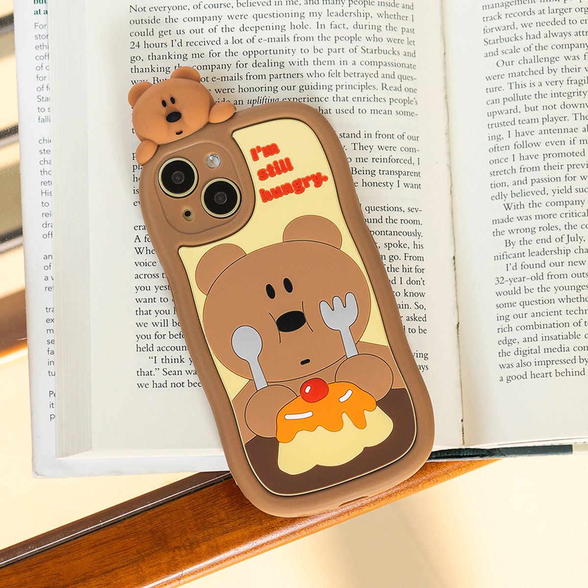 브런치브라더(BRUNCH BROTHER) 피규어 실리콘 폰케이스 iPhone15
