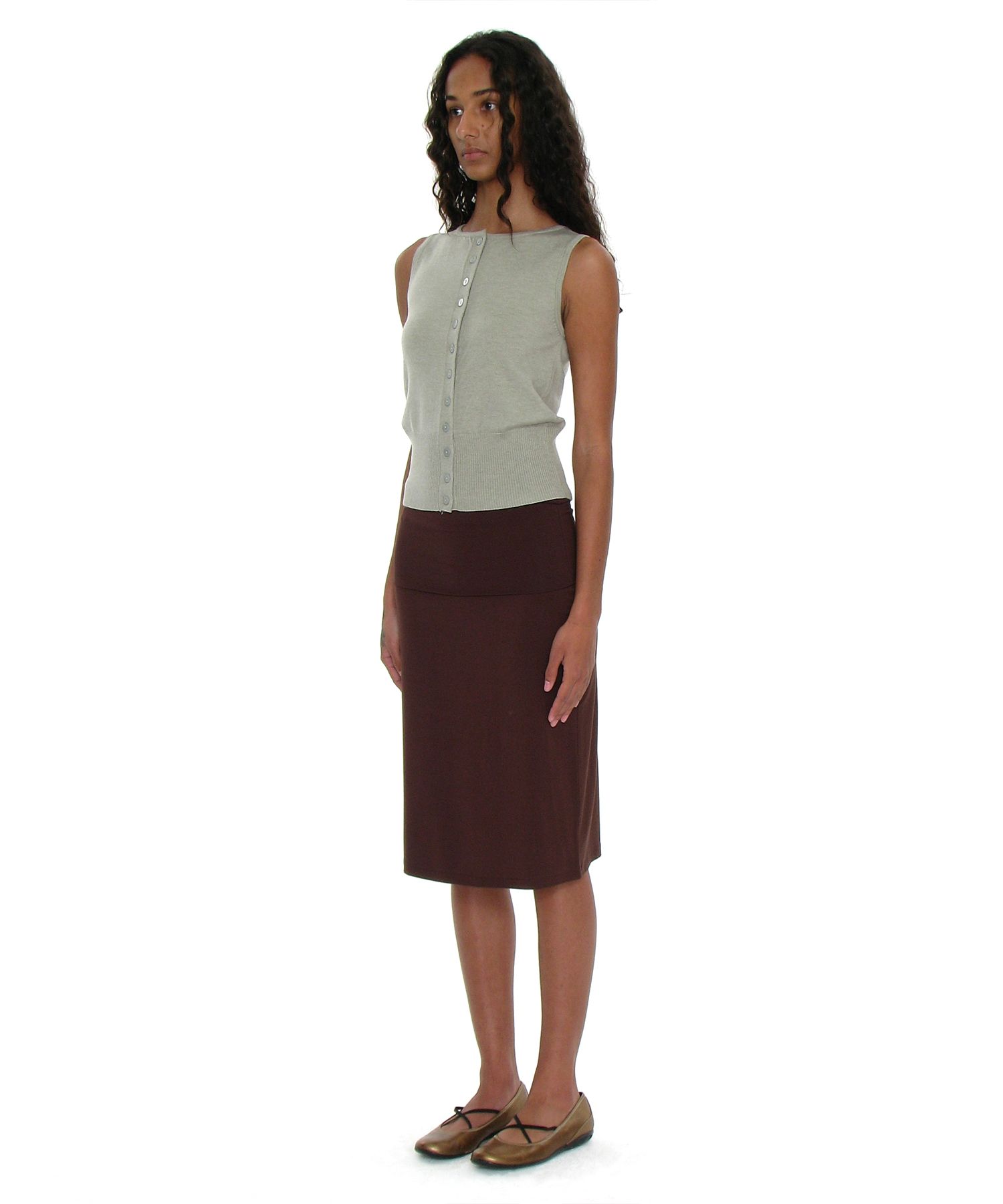 MUSINSA | PARTIMENTO WOMEN PWC Two-Way Button-Up Wide Rib