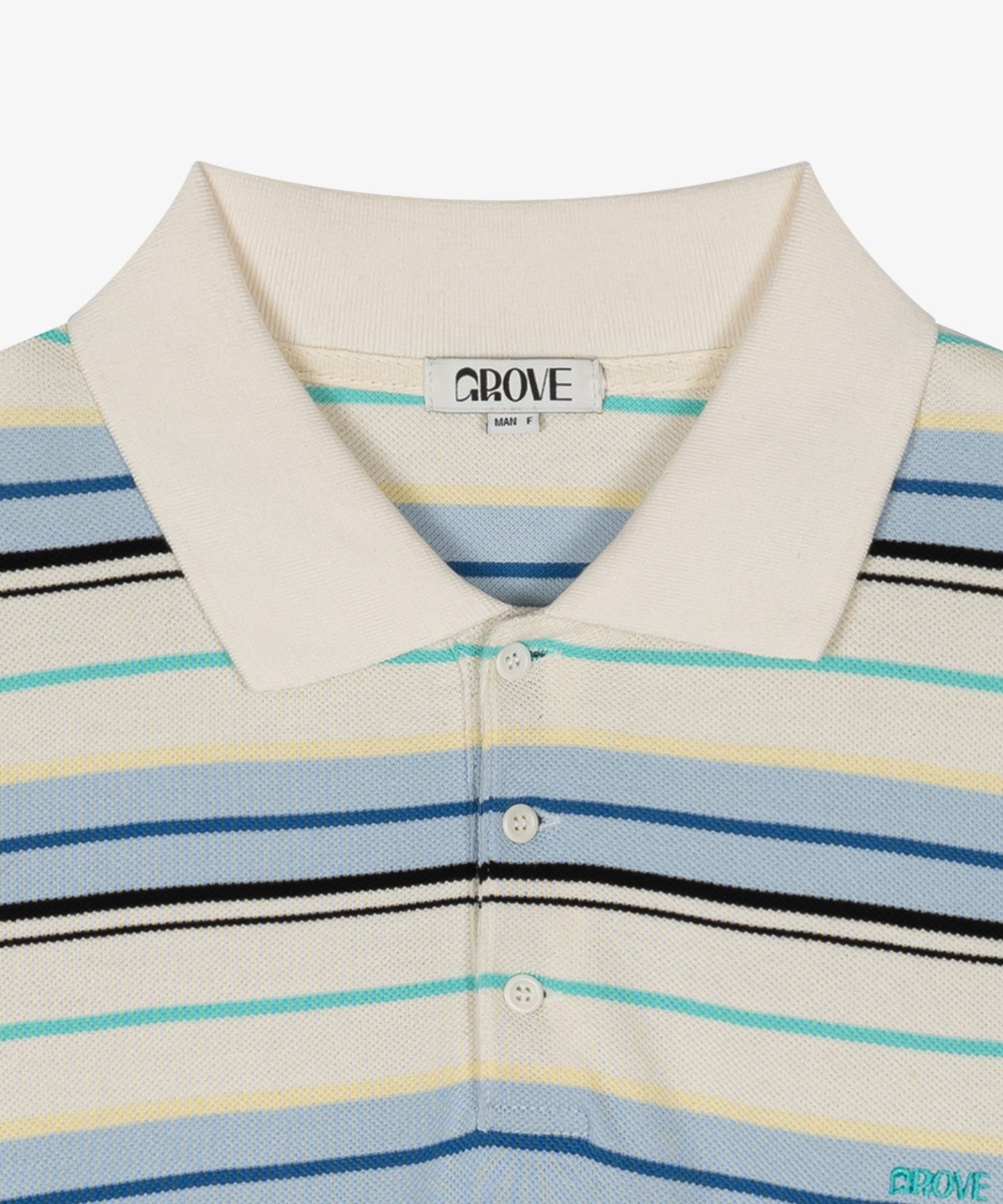 MUSINSA | GROVE CARELL STRIPE LS PIQUE SHIRT (MAN-3COLORS)