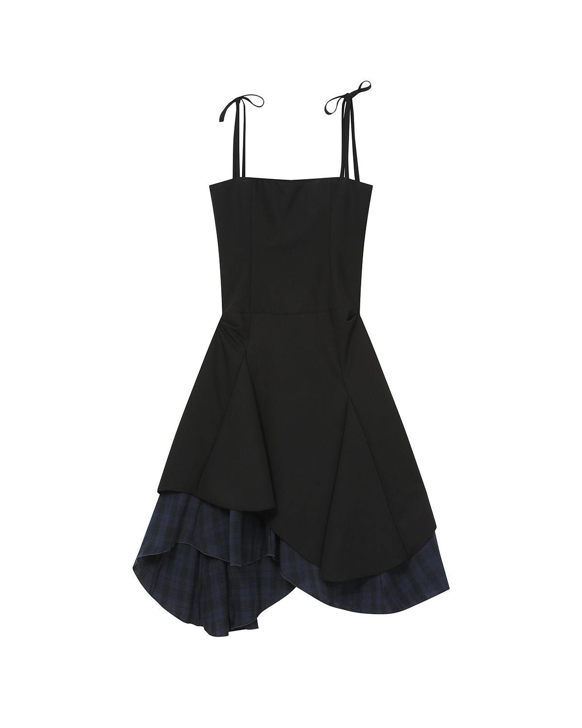 韓国大人気★Miseki SEOUL★Unbalanced layered one piece 黒 MUSINSA | MISEKI SEOUL Unbalanced layered one piece BLACK