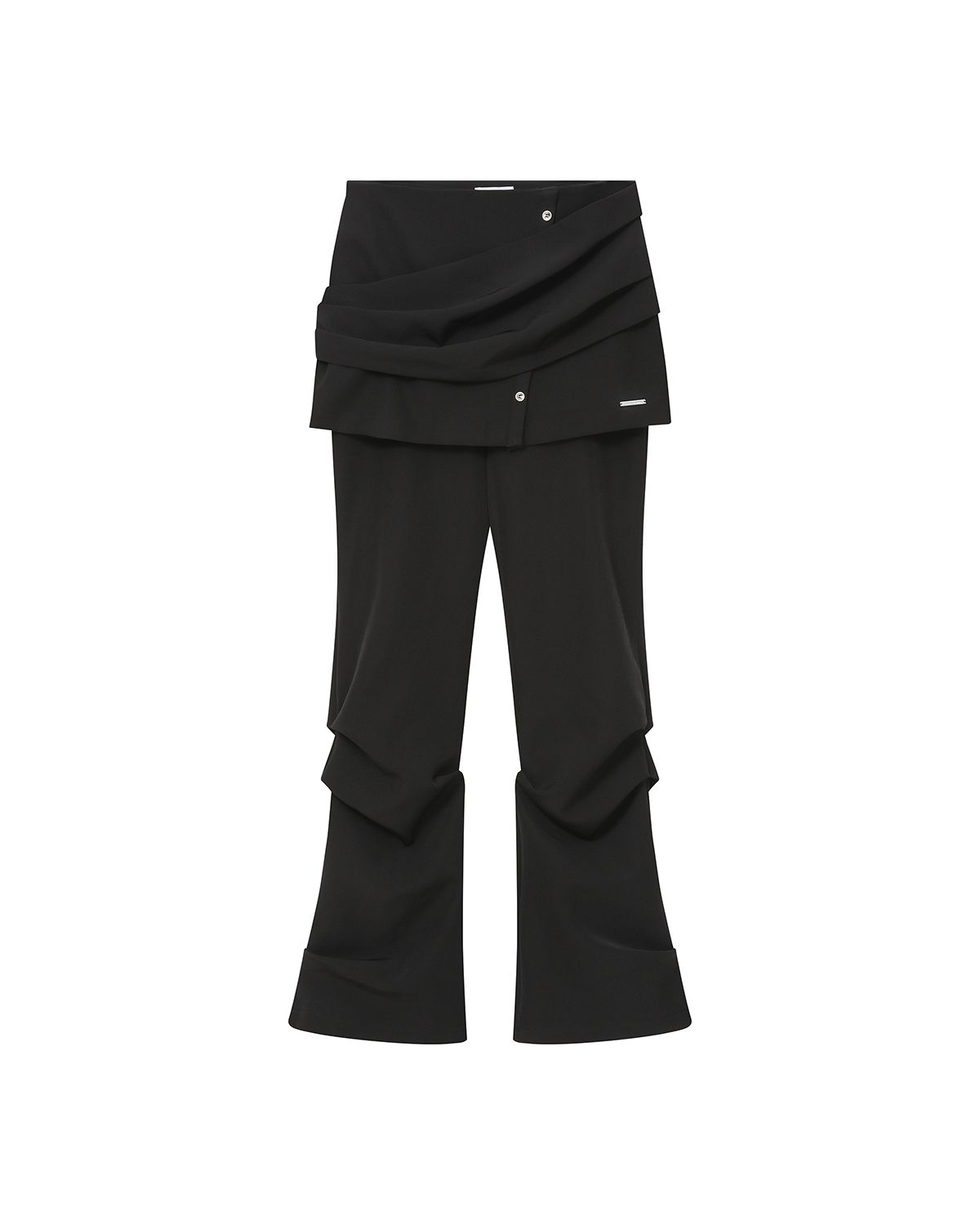◆MISEKI SEOUL◆ Draped shirt skirt pants SET BLACK MSK251PT MUSINSA | MISEKI SEOUL Draped shirt skirt pants SET BLACK