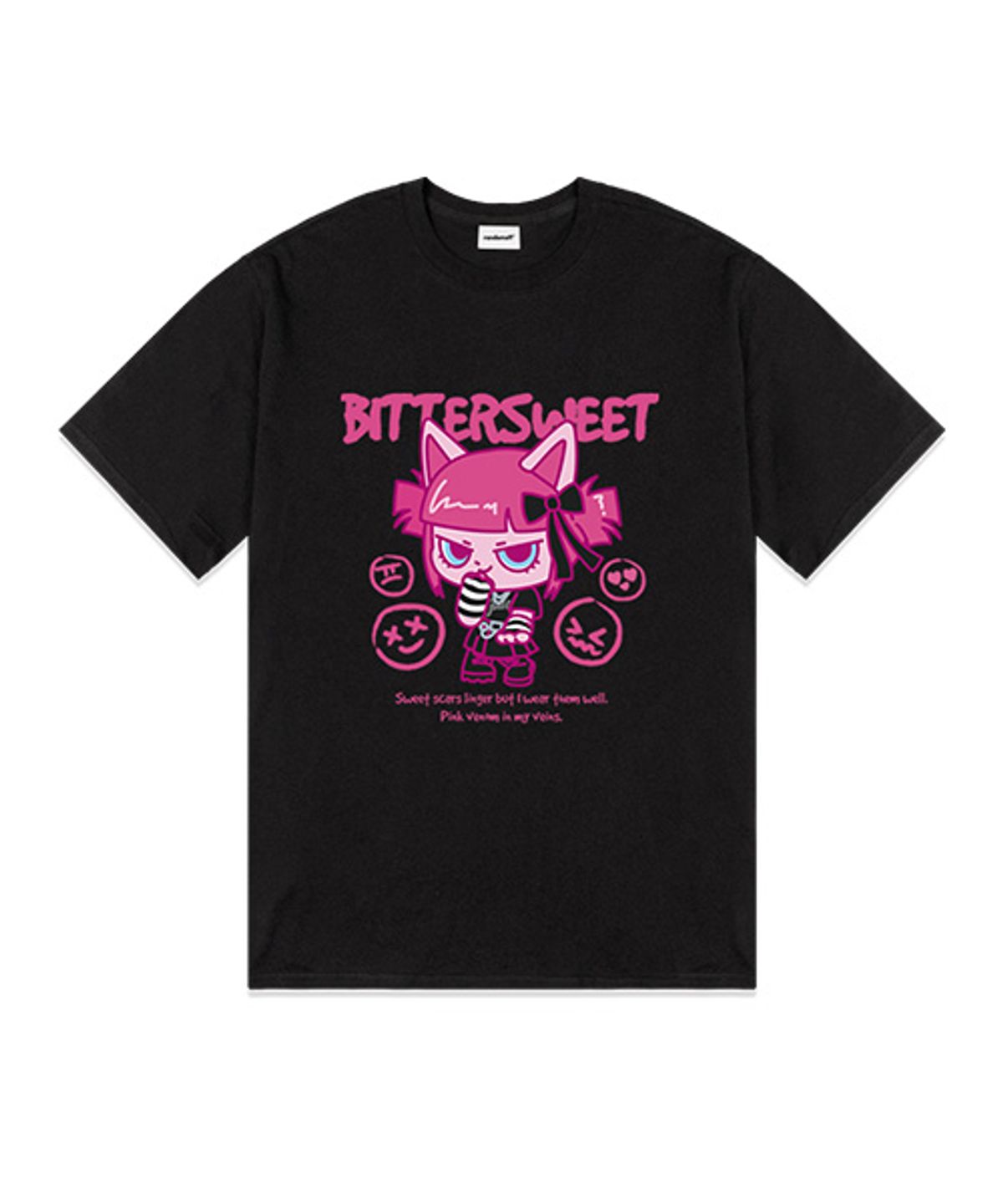 랜덤오프(RANDOMOFF) [ROF X CANNIZ] BITTER SWEET PEPPER T-SHIRT (4color)