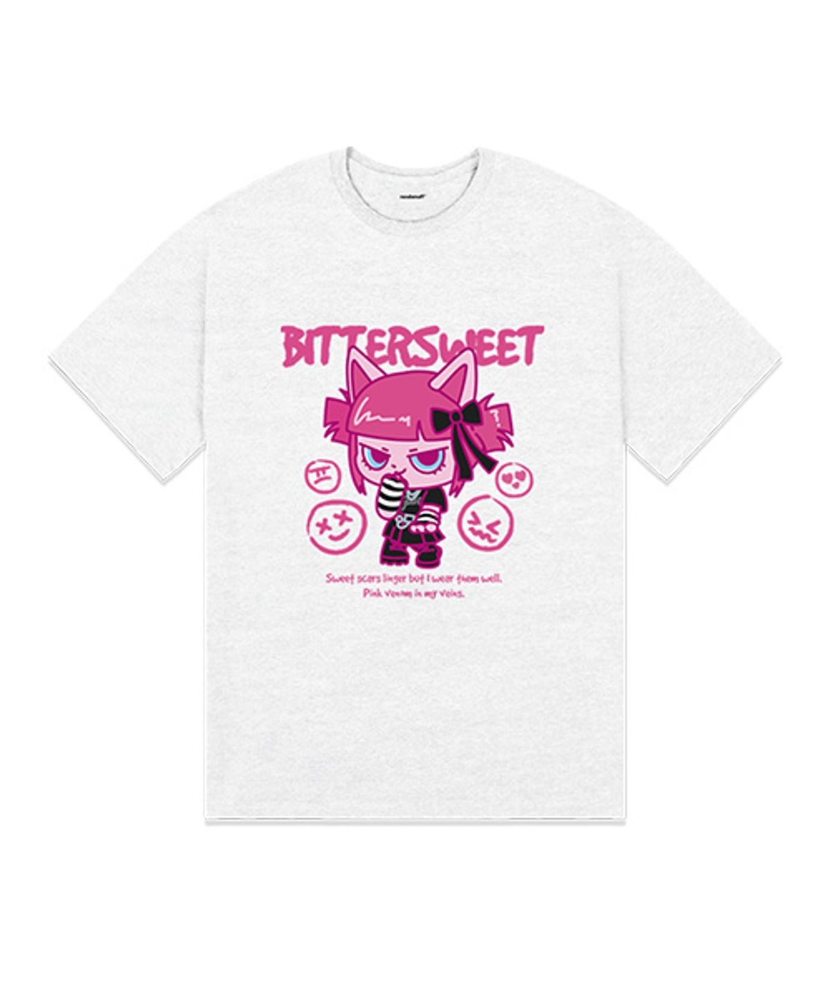 랜덤오프(RANDOMOFF) [ROF X CANNIZ] BITTER SWEET PEPPER T-SHIRT (4color)