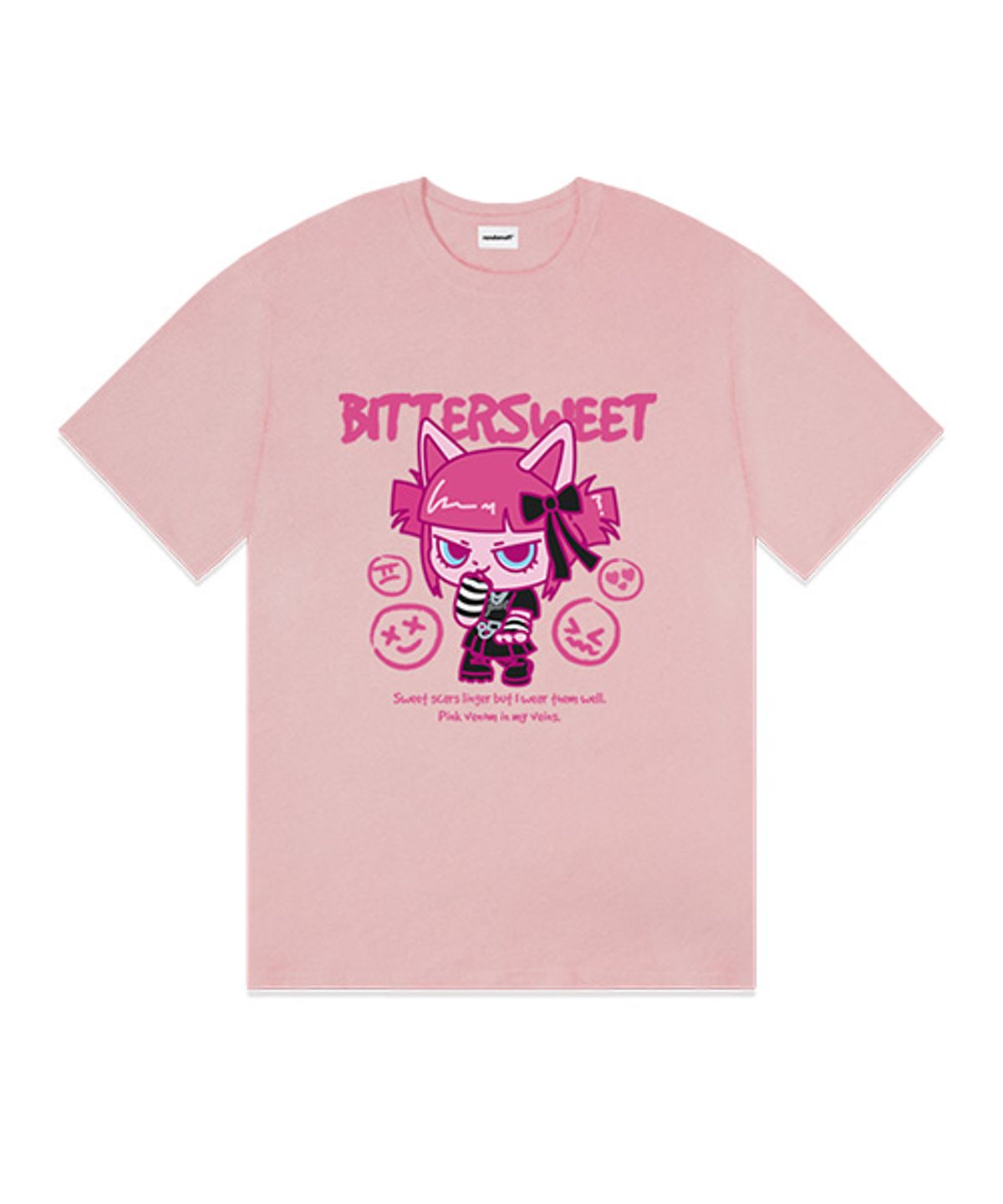 랜덤오프(RANDOMOFF) [ROF X CANNIZ] BITTER SWEET PEPPER T-SHIRT (4color)