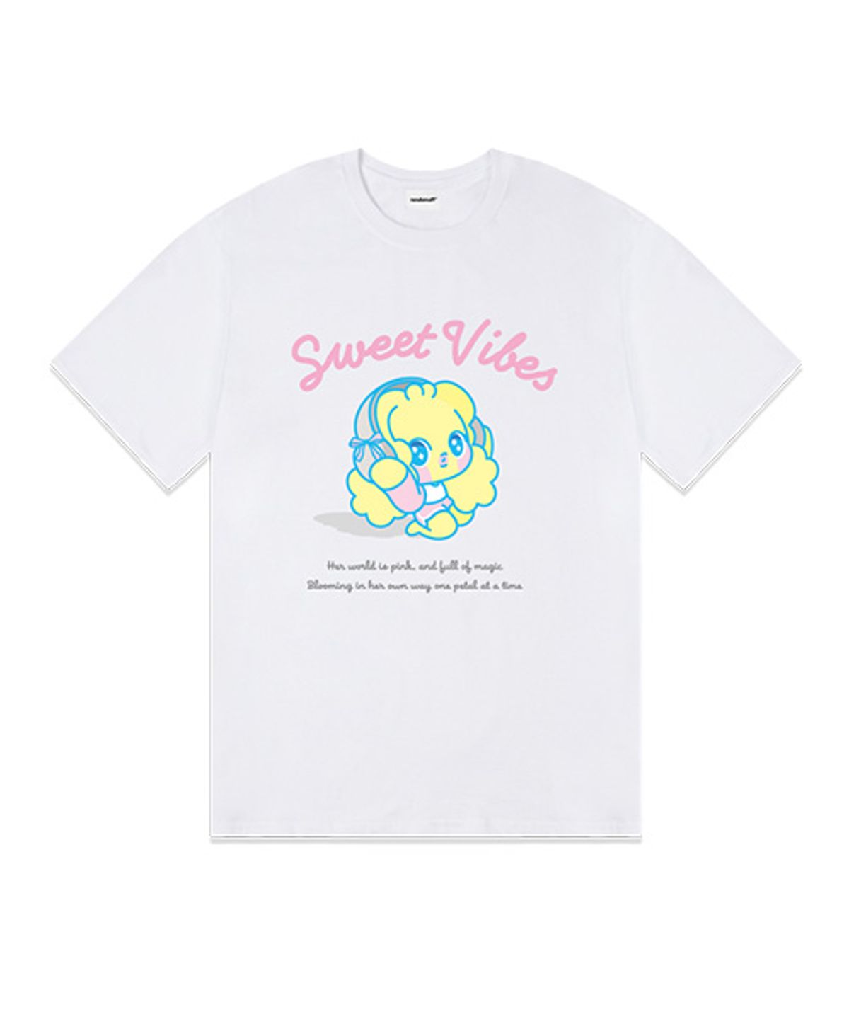 랜덤오프(RANDOMOFF) [ROF X CANNIZ] SWEET LILLY T-SHIRT (3color)