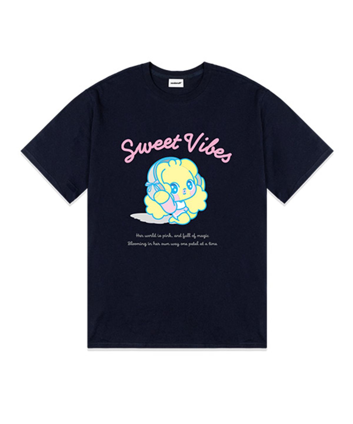 랜덤오프(RANDOMOFF) [ROF X CANNIZ] SWEET LILLY T-SHIRT (3color)